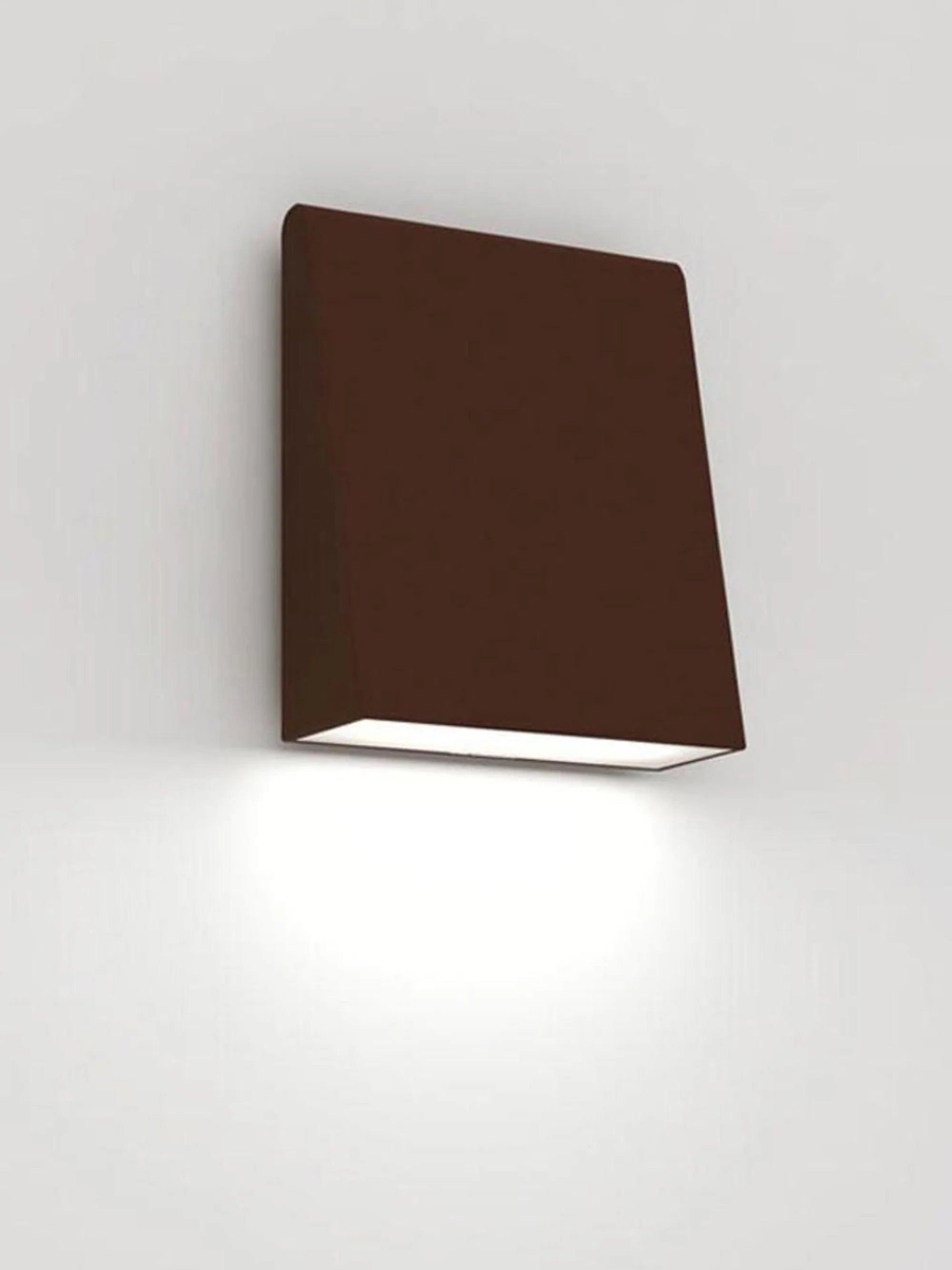 Outdoor wall lamp CUNEO dark brown