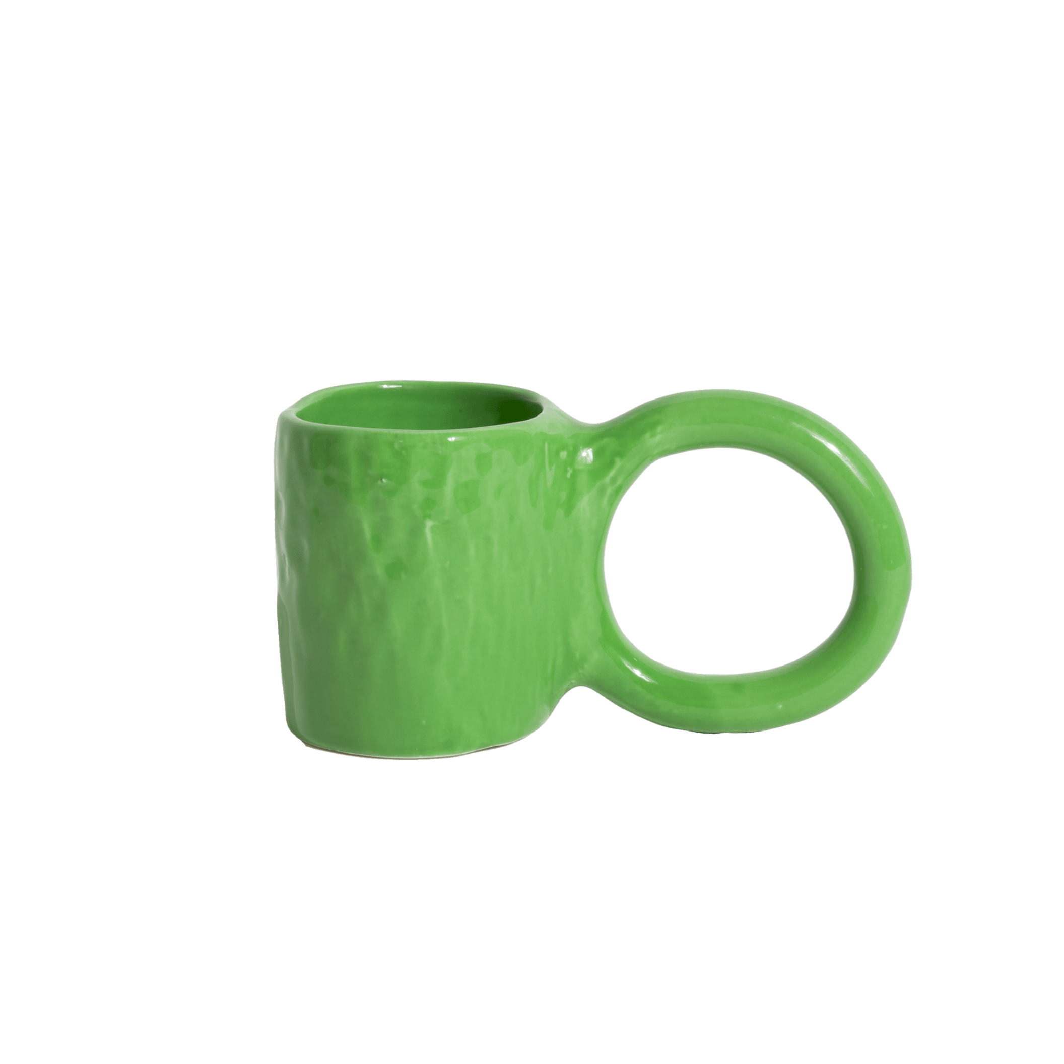 Green DONUT Mug