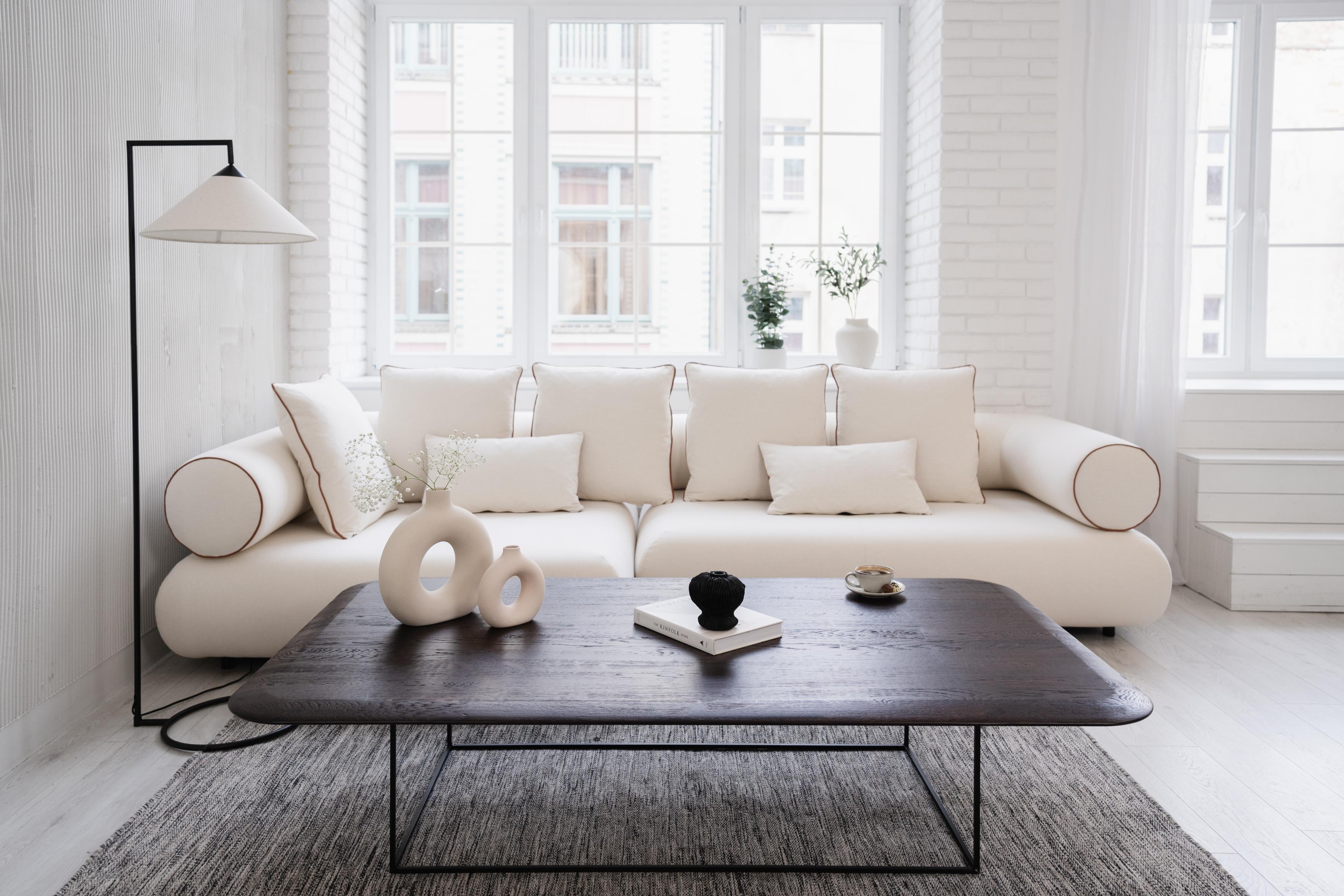 Right-facing modular corner sofa CASABLANCA customizable