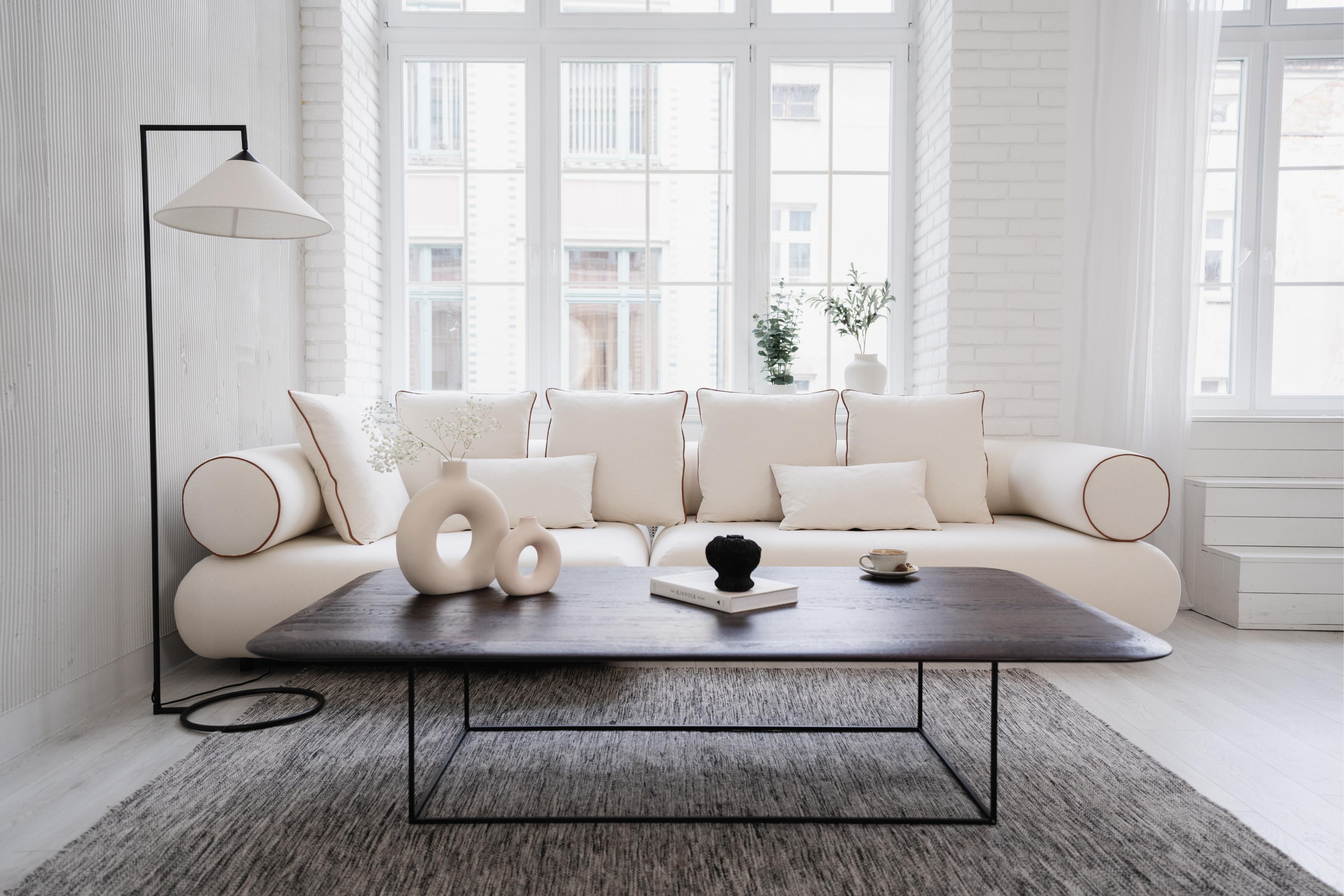 Right-facing modular corner sofa CASABLANCA customizable
