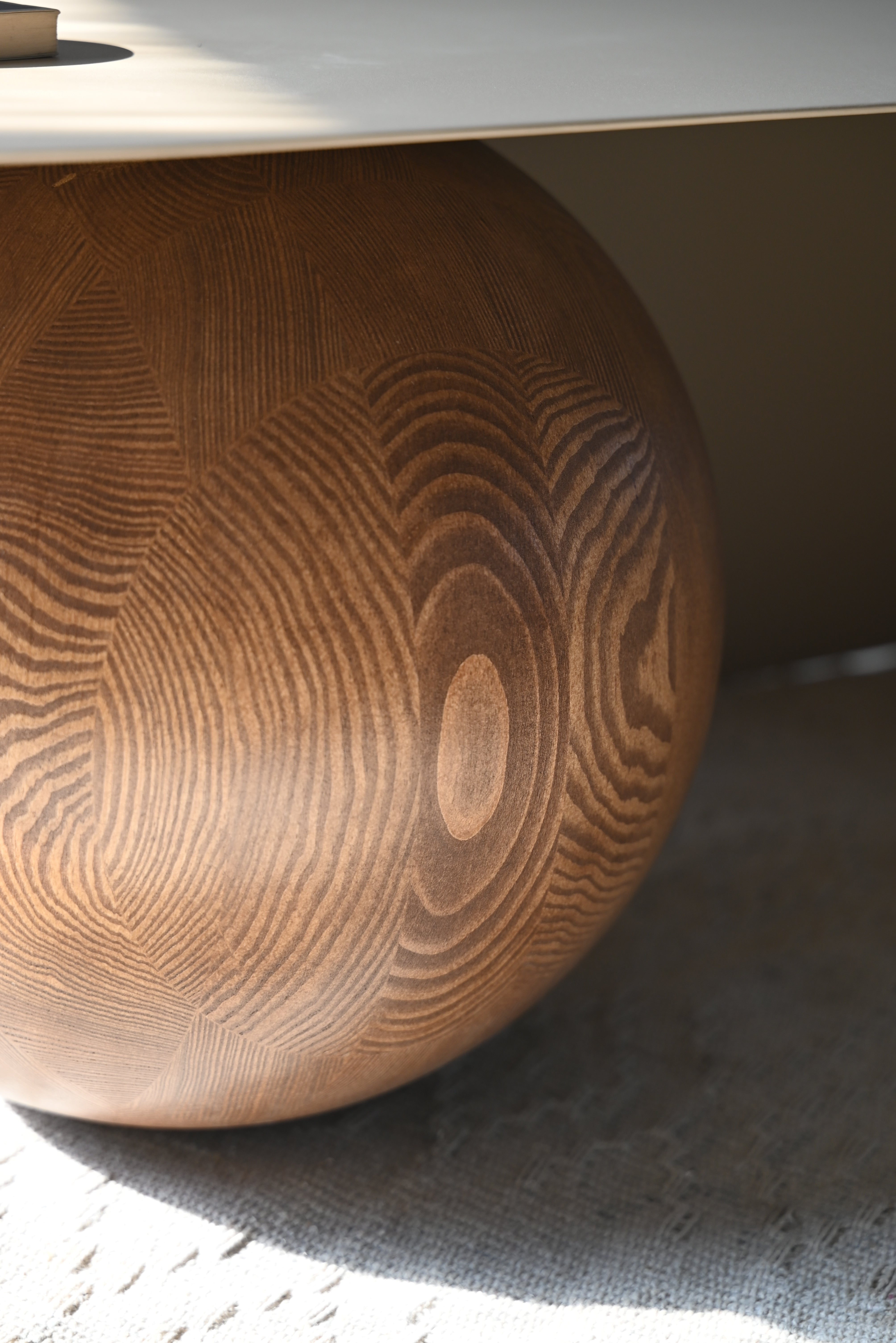 FUKU LONG Coffee Table in Steel and Wood