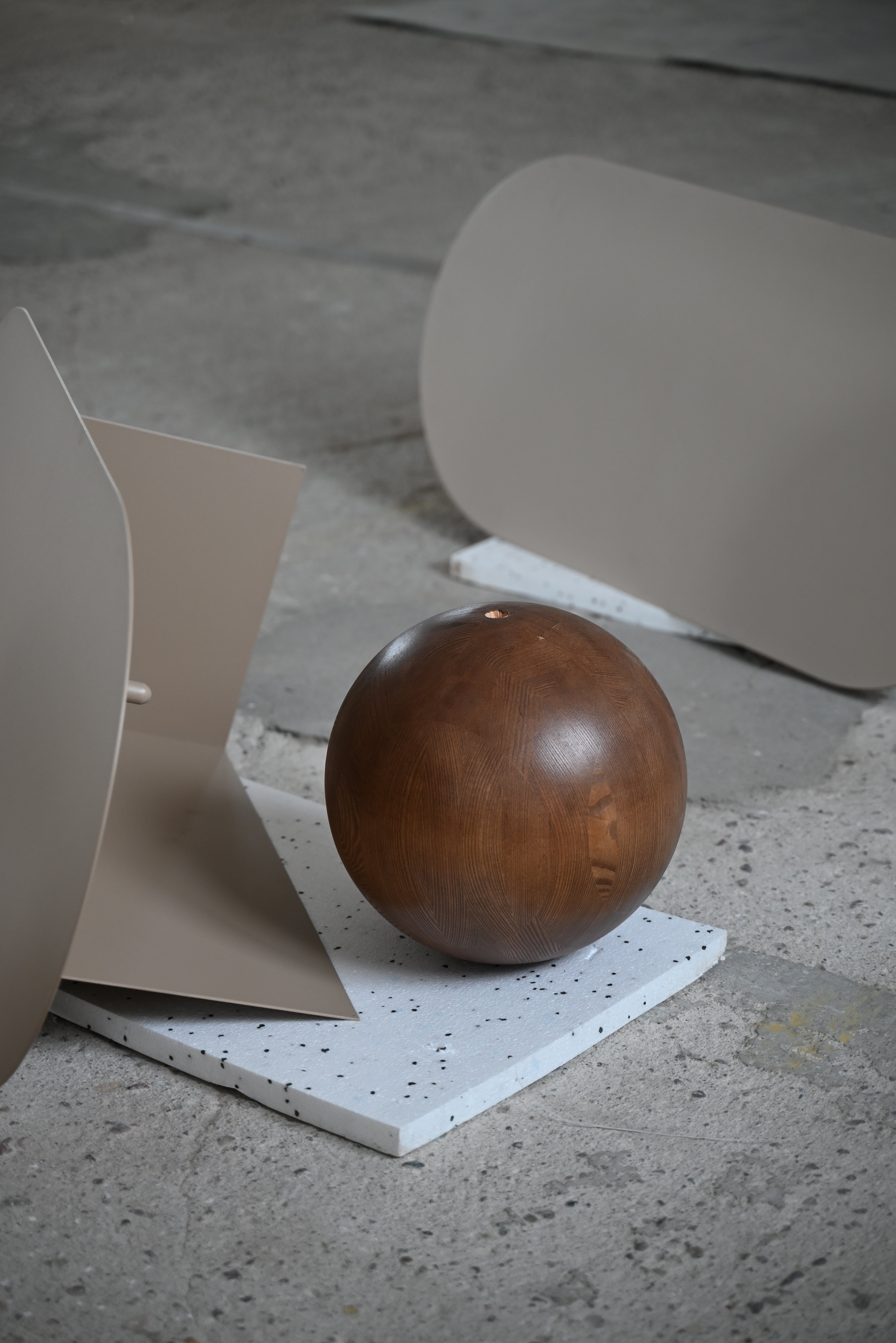 FUKU LONG Coffee Table in Steel and Wood