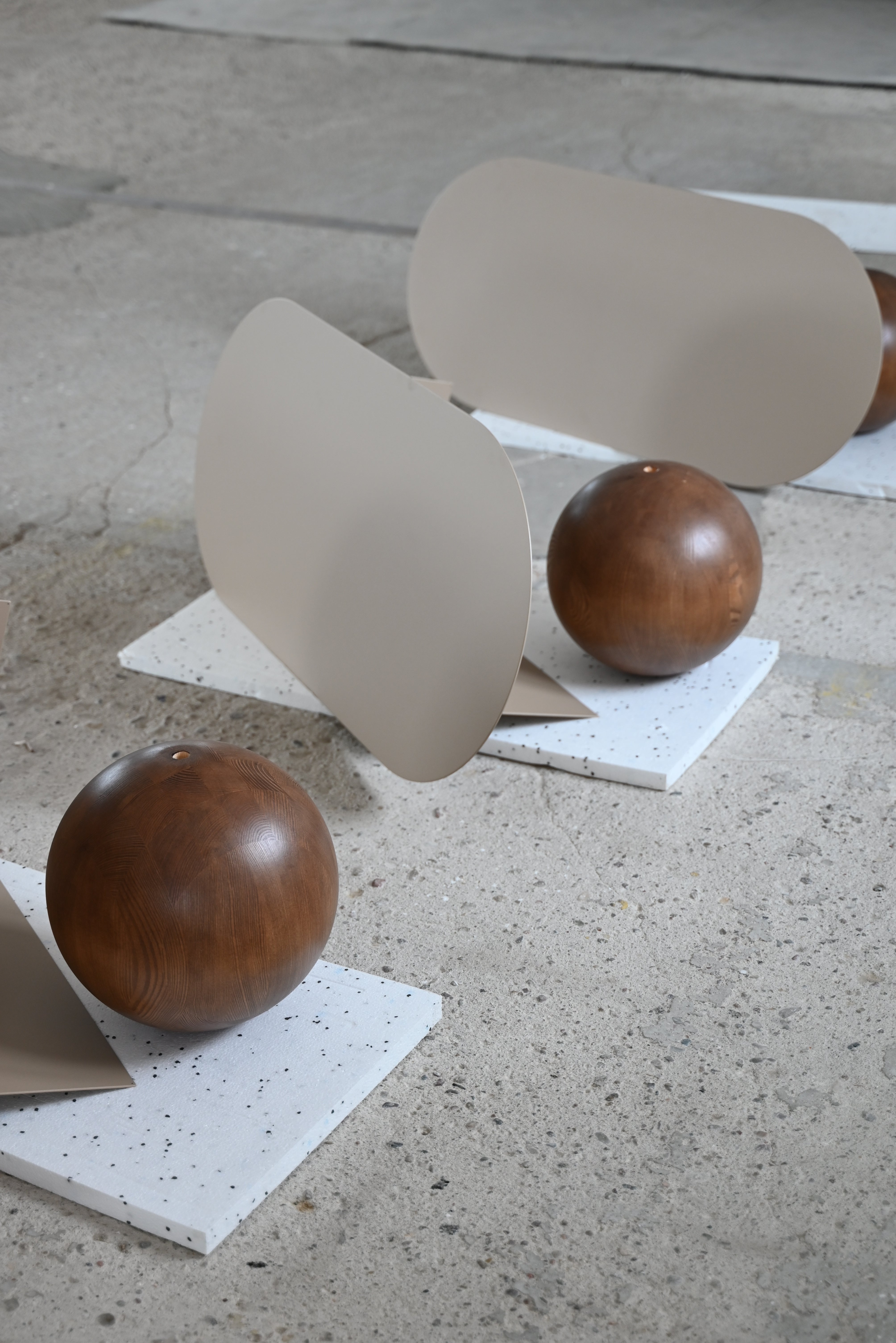 FUKU LONG Coffee Table in Steel and Wood