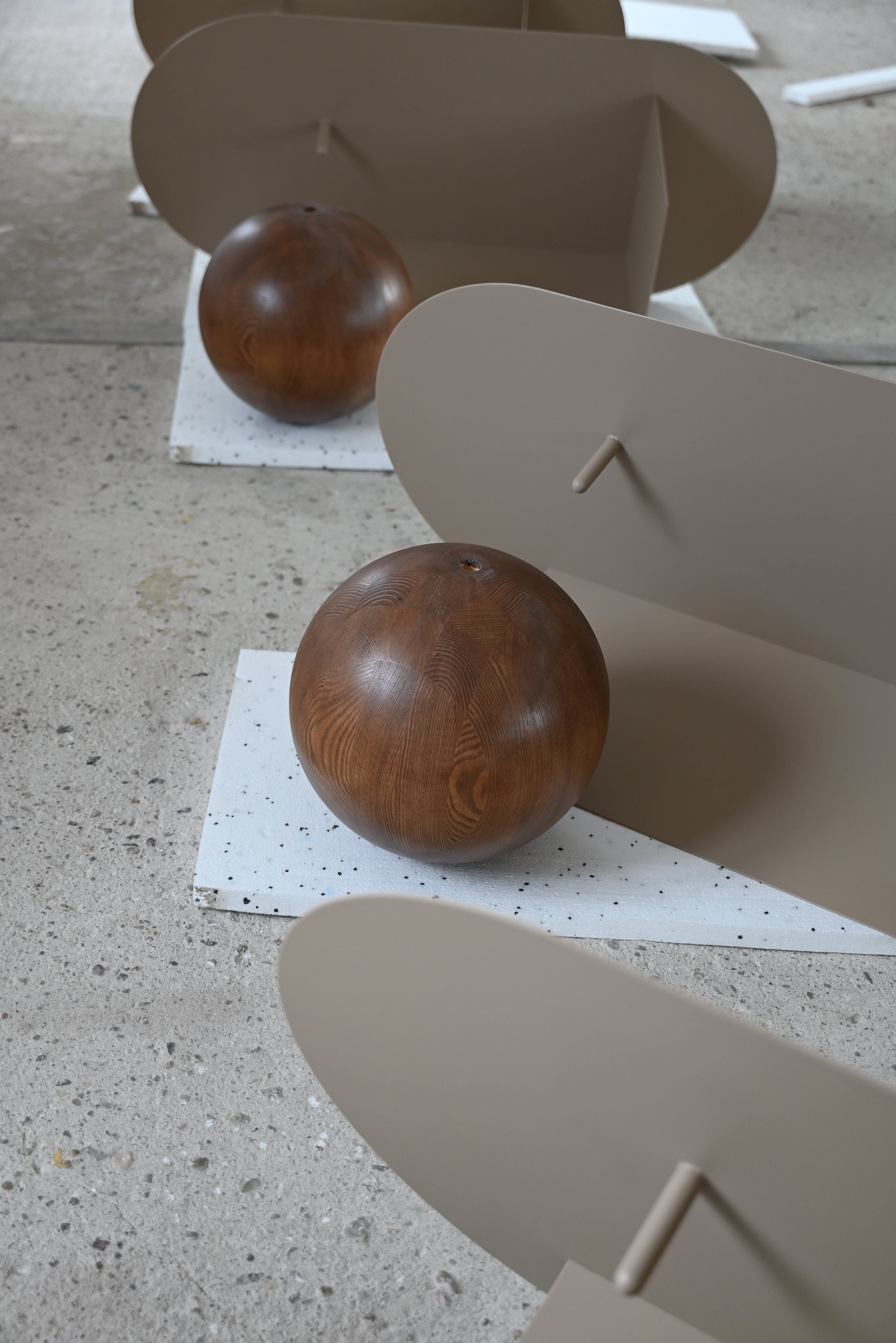 FUKU LONG Coffee Table in Steel and Wood