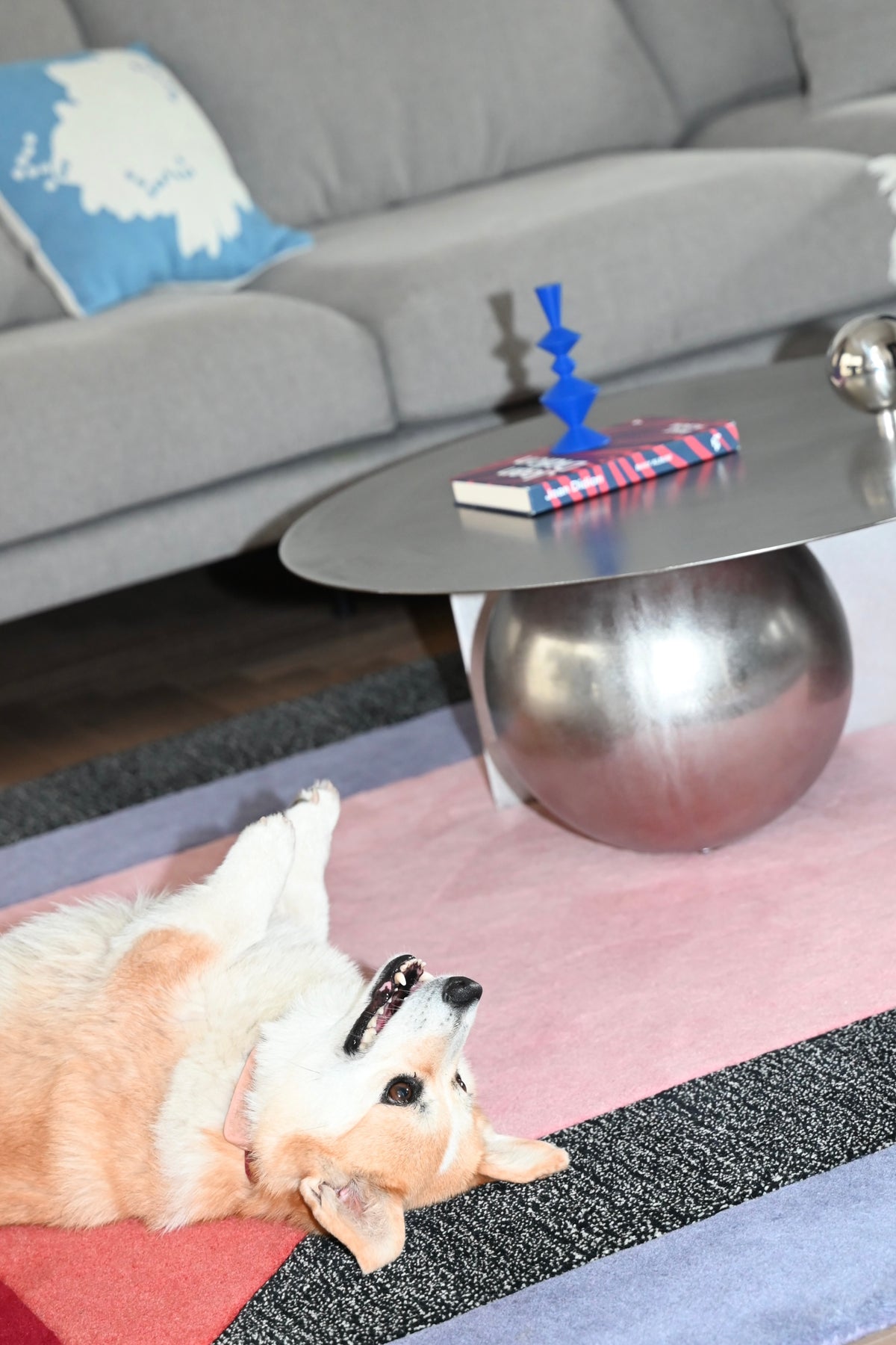 FUKU Coffee Table in Steel and Wood