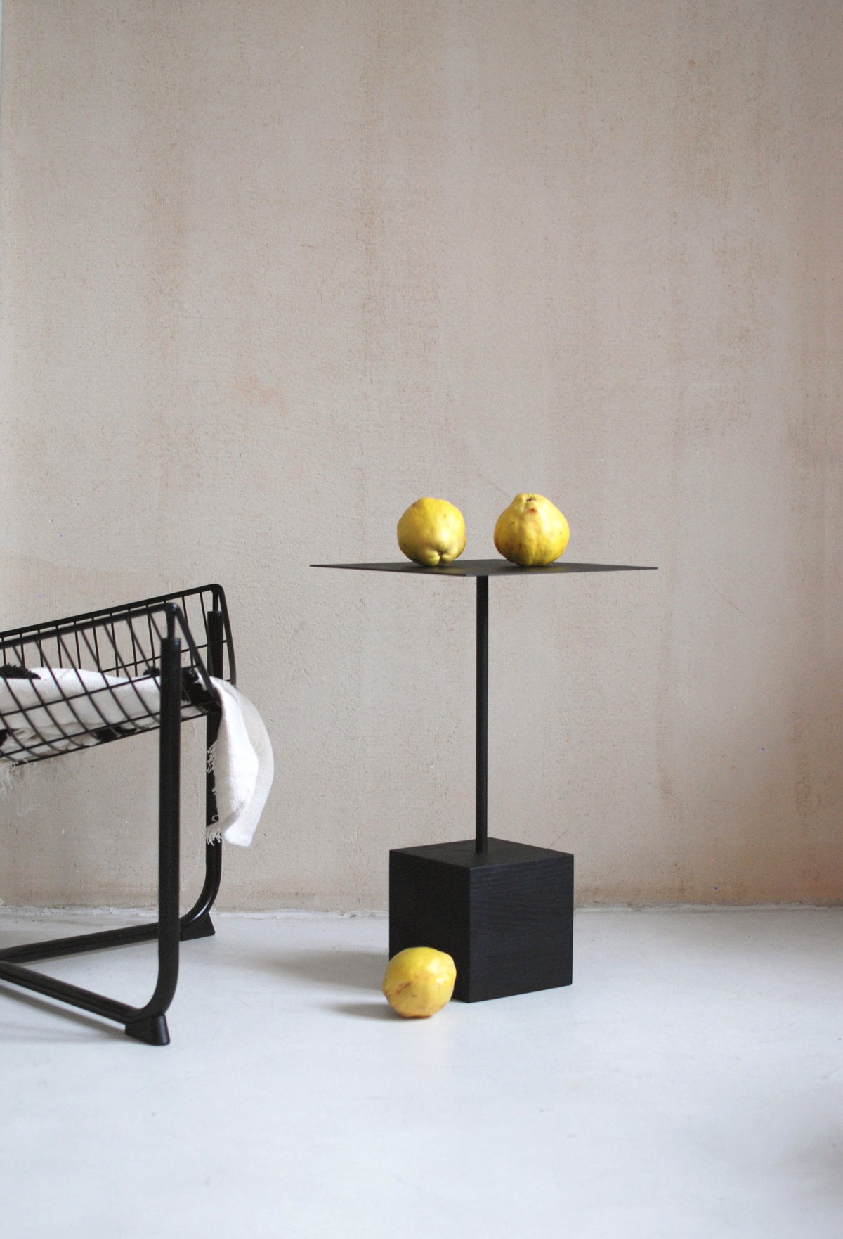 LEN Coffee Table in Steel and Wood
