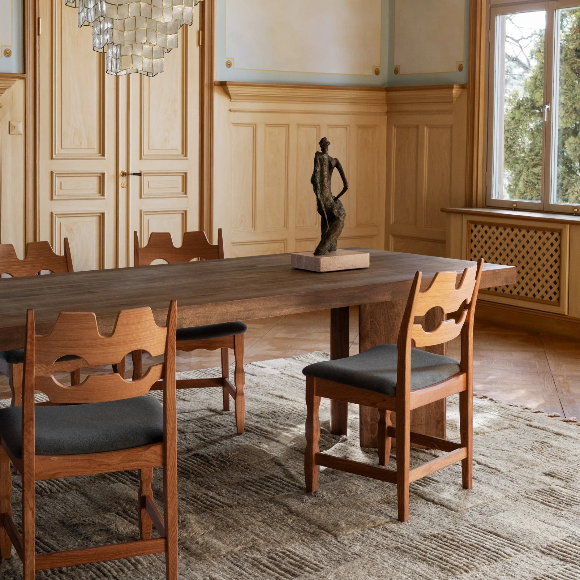 BELLVER Brown Rug