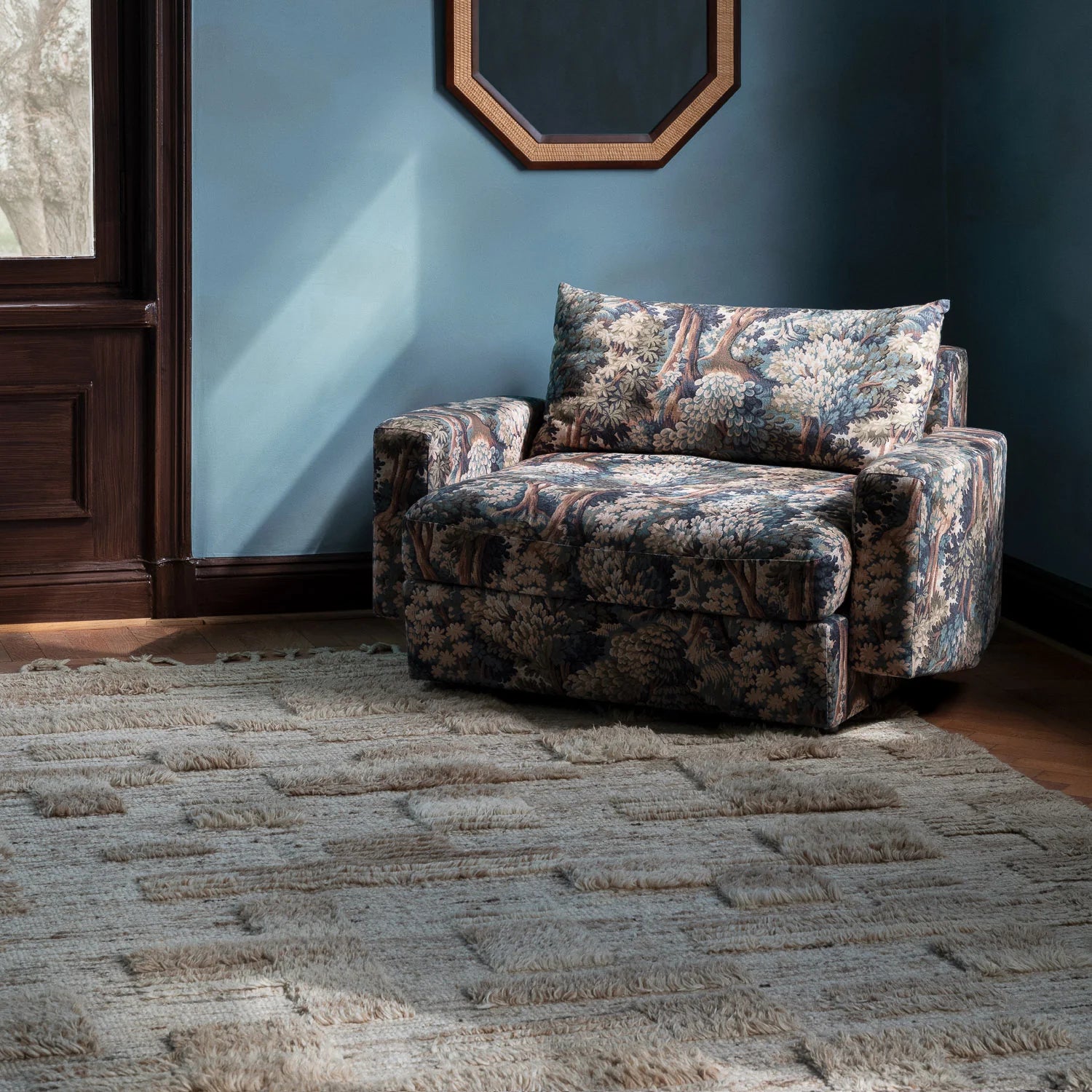 BELLVER Brown Rug