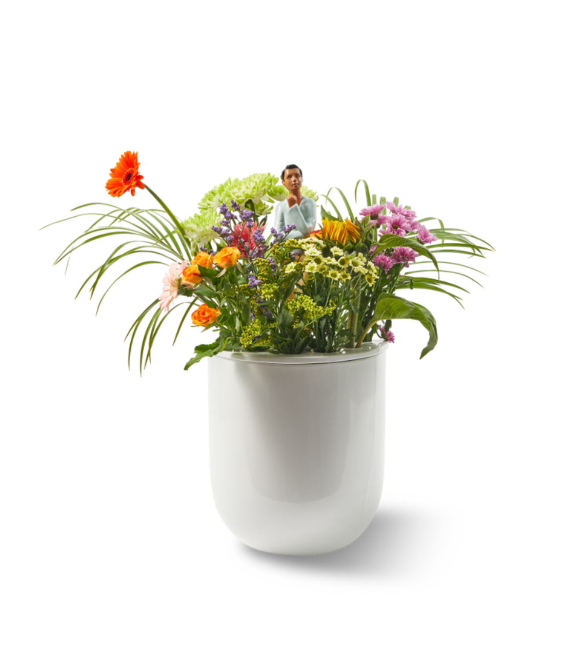 DAY DREAM vase white ceramic