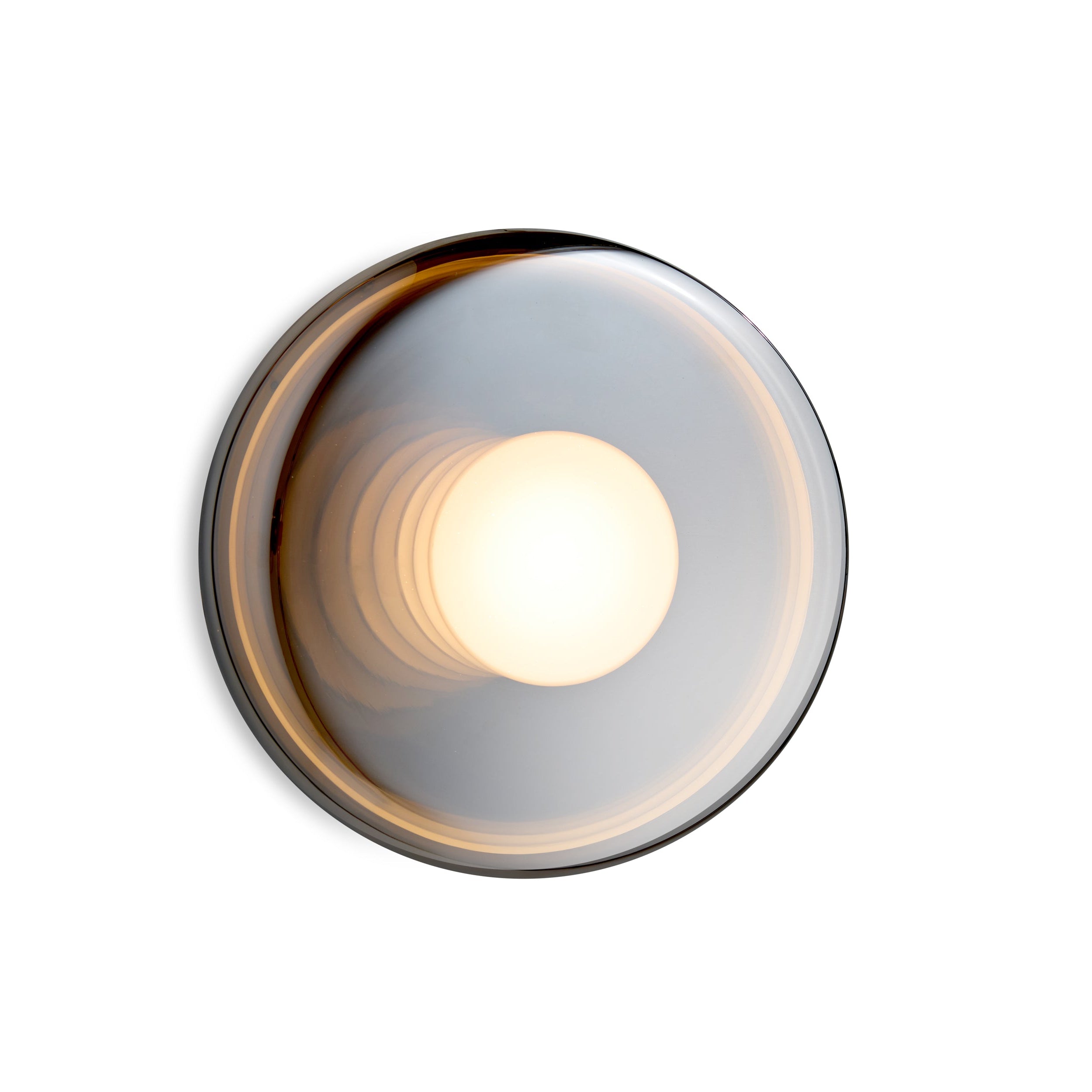 ENDLESS wall lamp coated glass