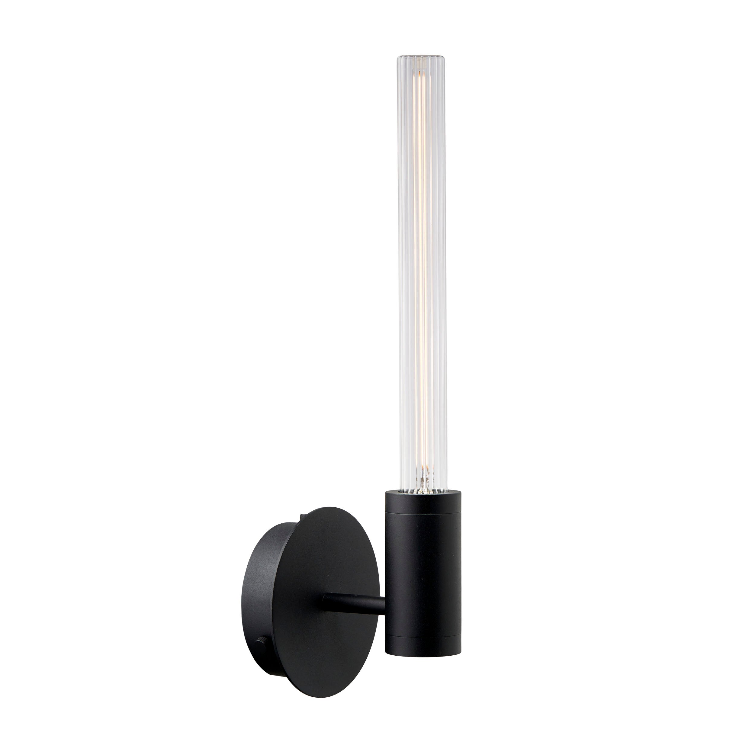 LIBERTY SINGLE black wall lamp