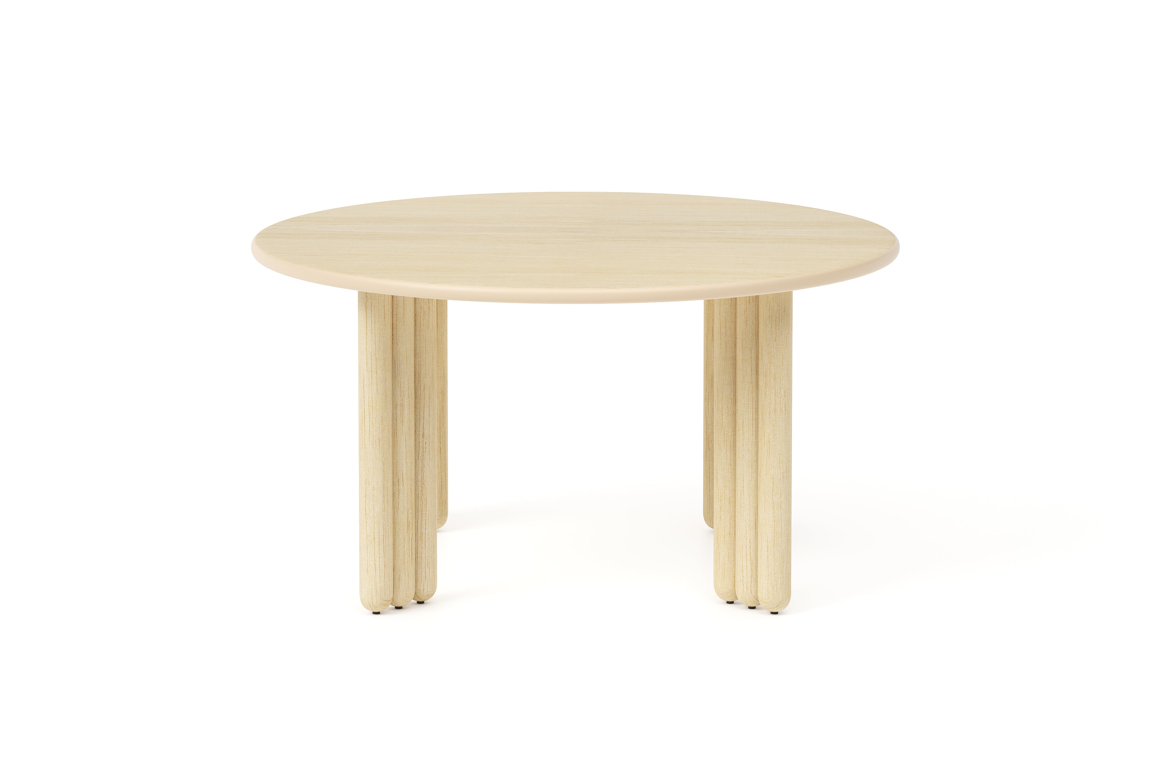 Round Table FLOCK natural ash wood