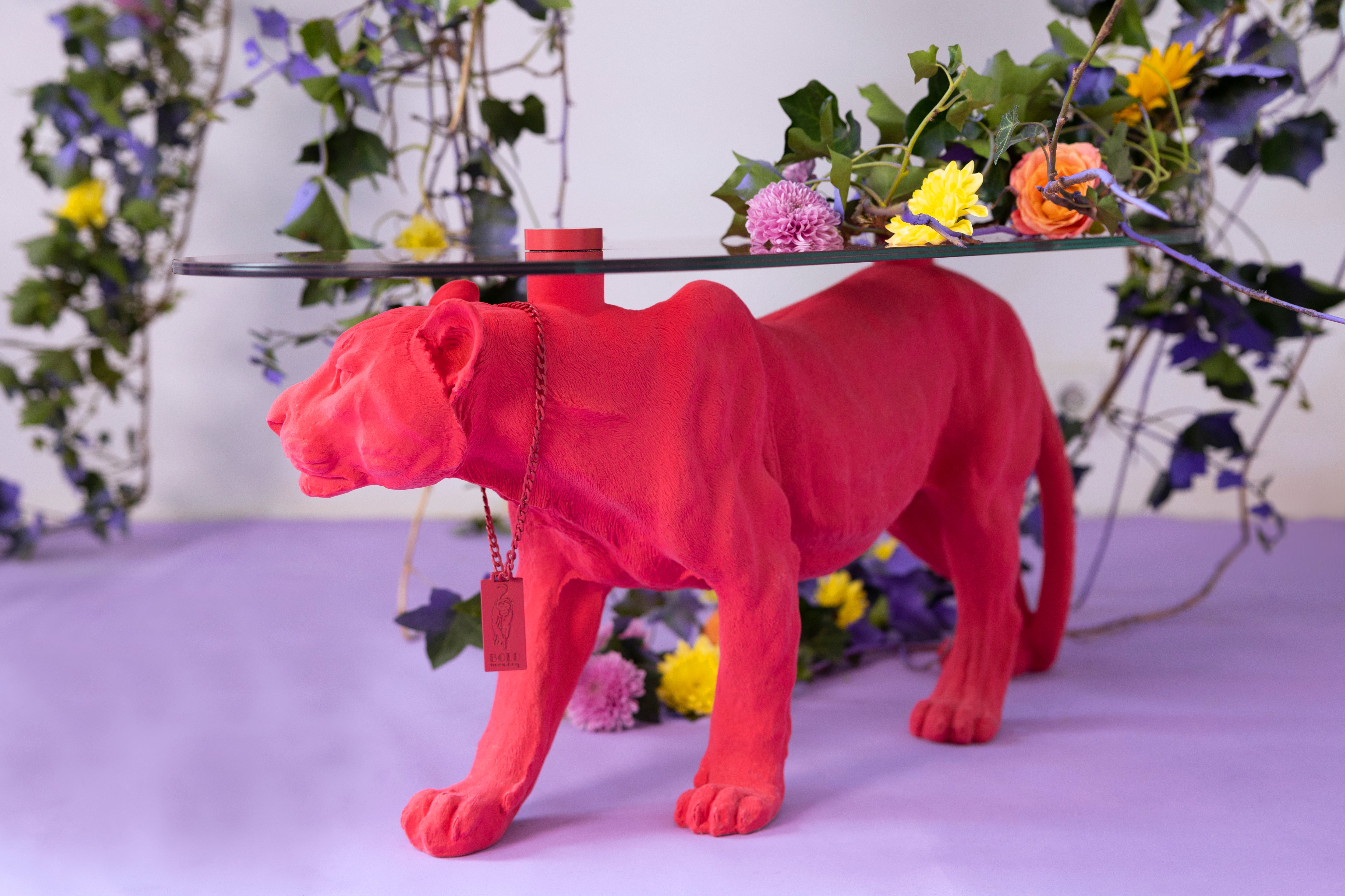 Coffee table Dope as hell pink