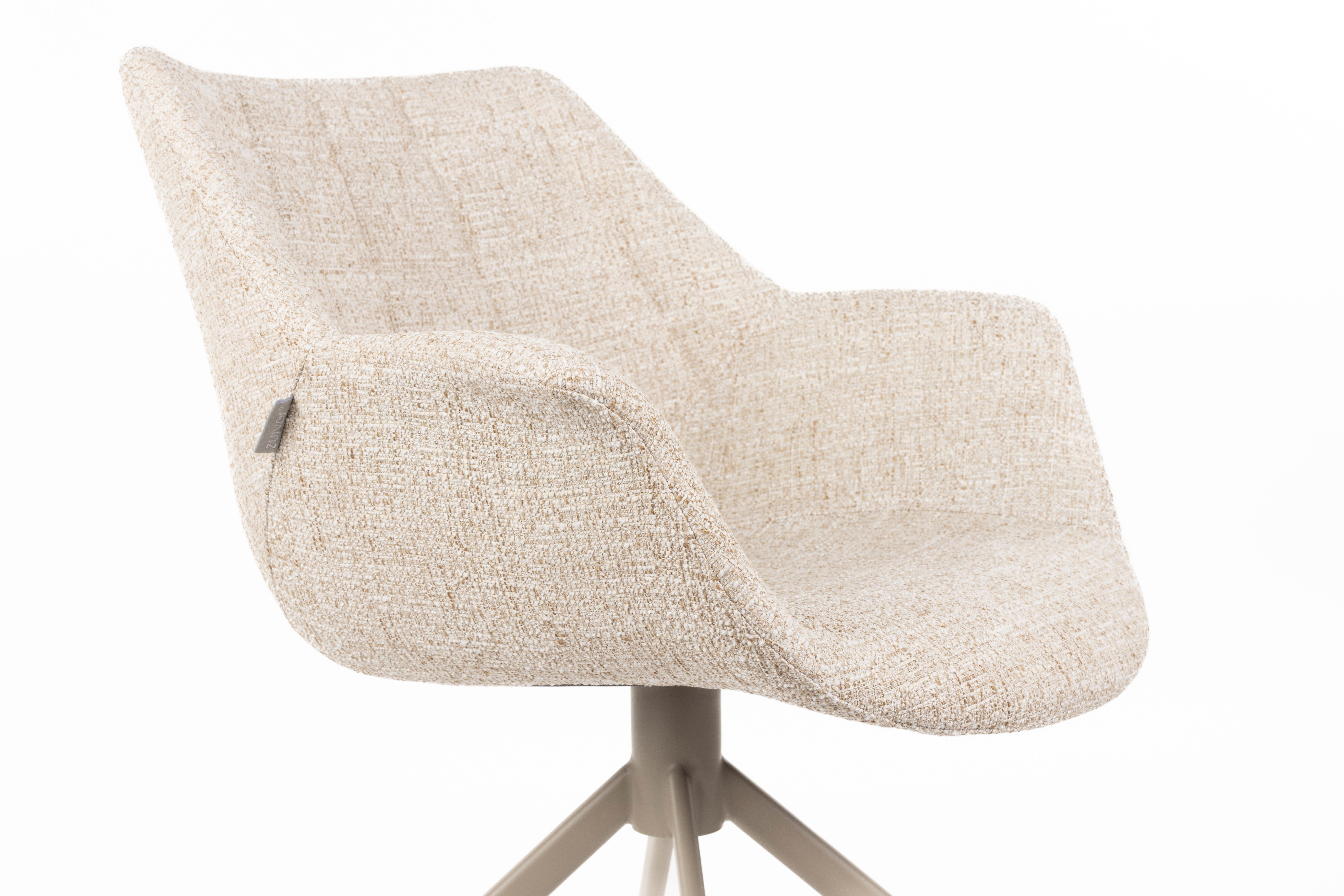 Doulton Beige Swivel Chair