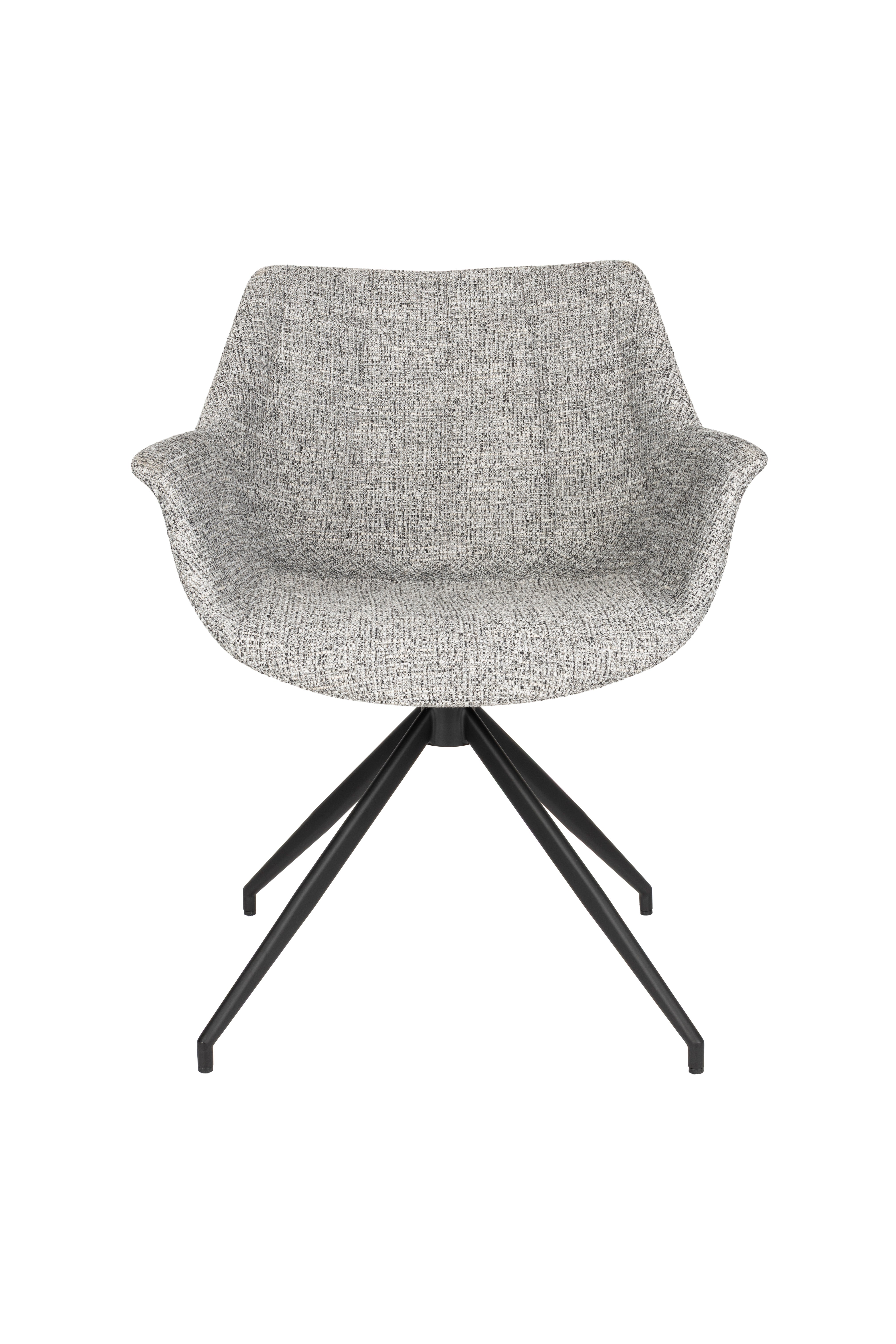 Doulton Gray Swivel Chair