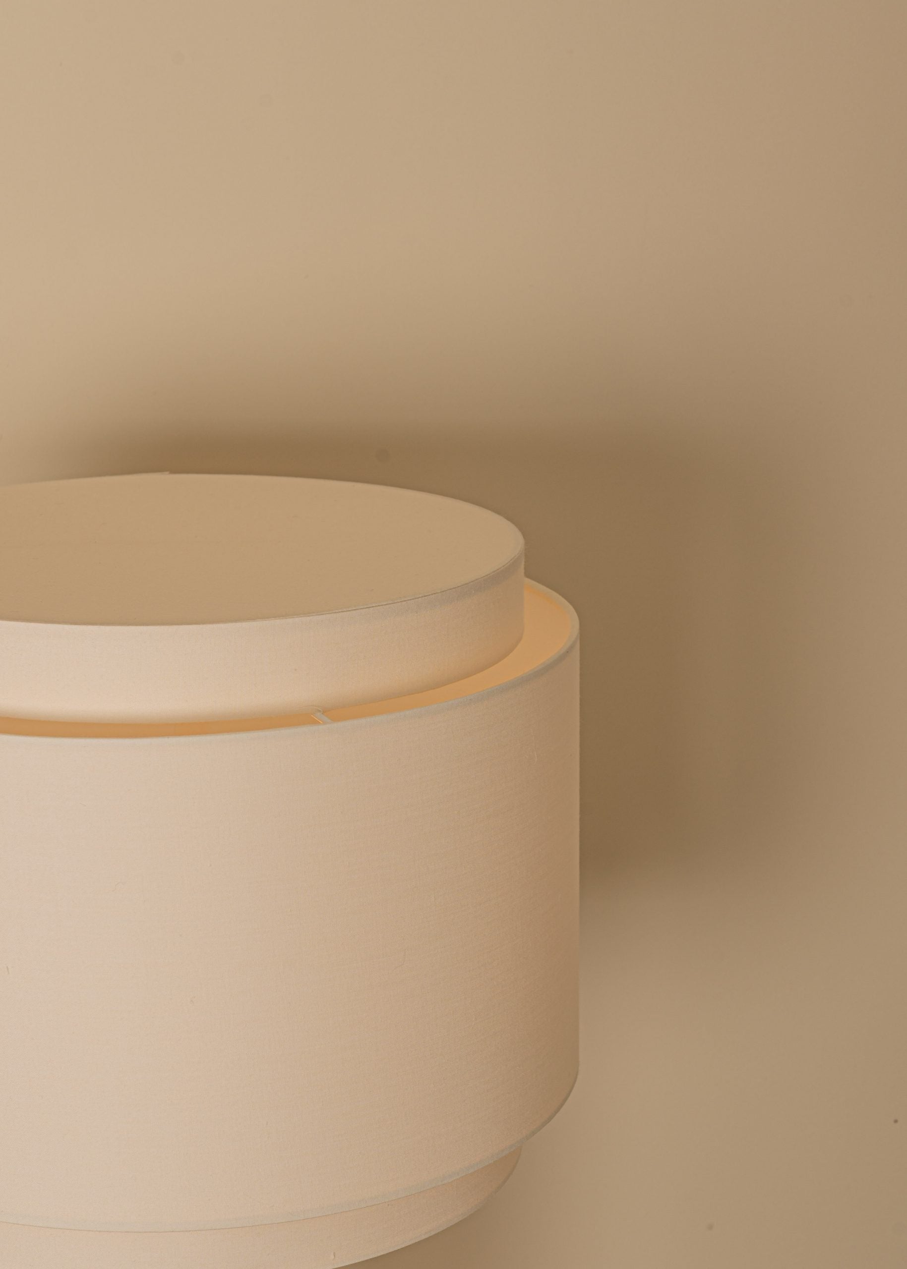FLUTA DOUBLE Table Lamp Walnut Wood