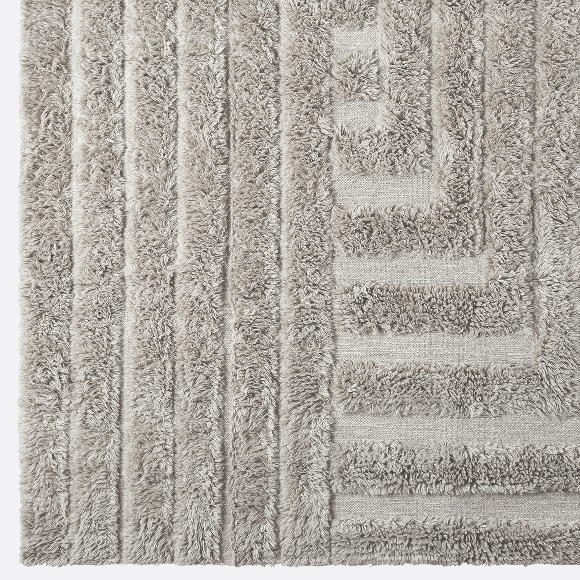 SHAGGY LABYRINTH rug gray