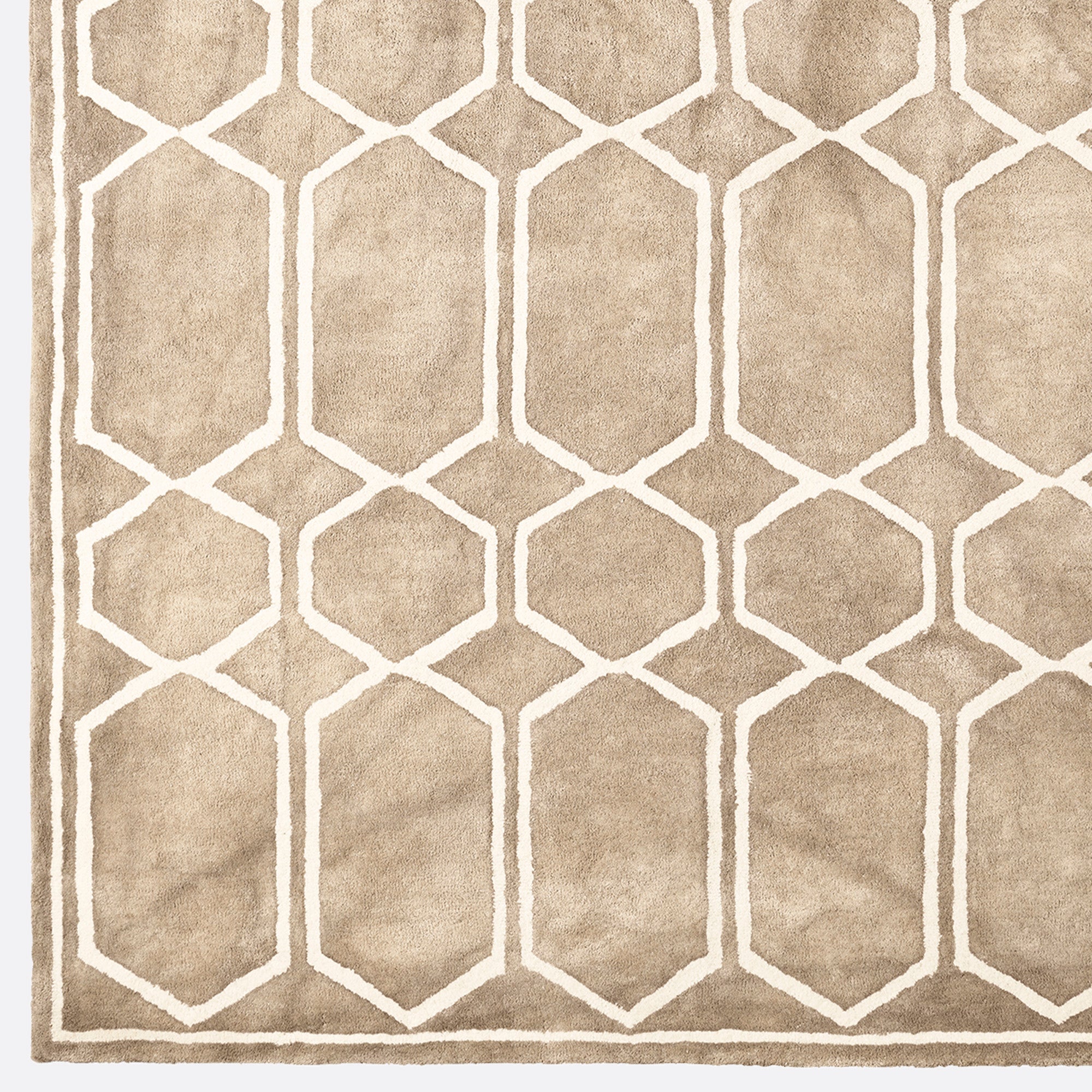 Teppich TIE DYE beige