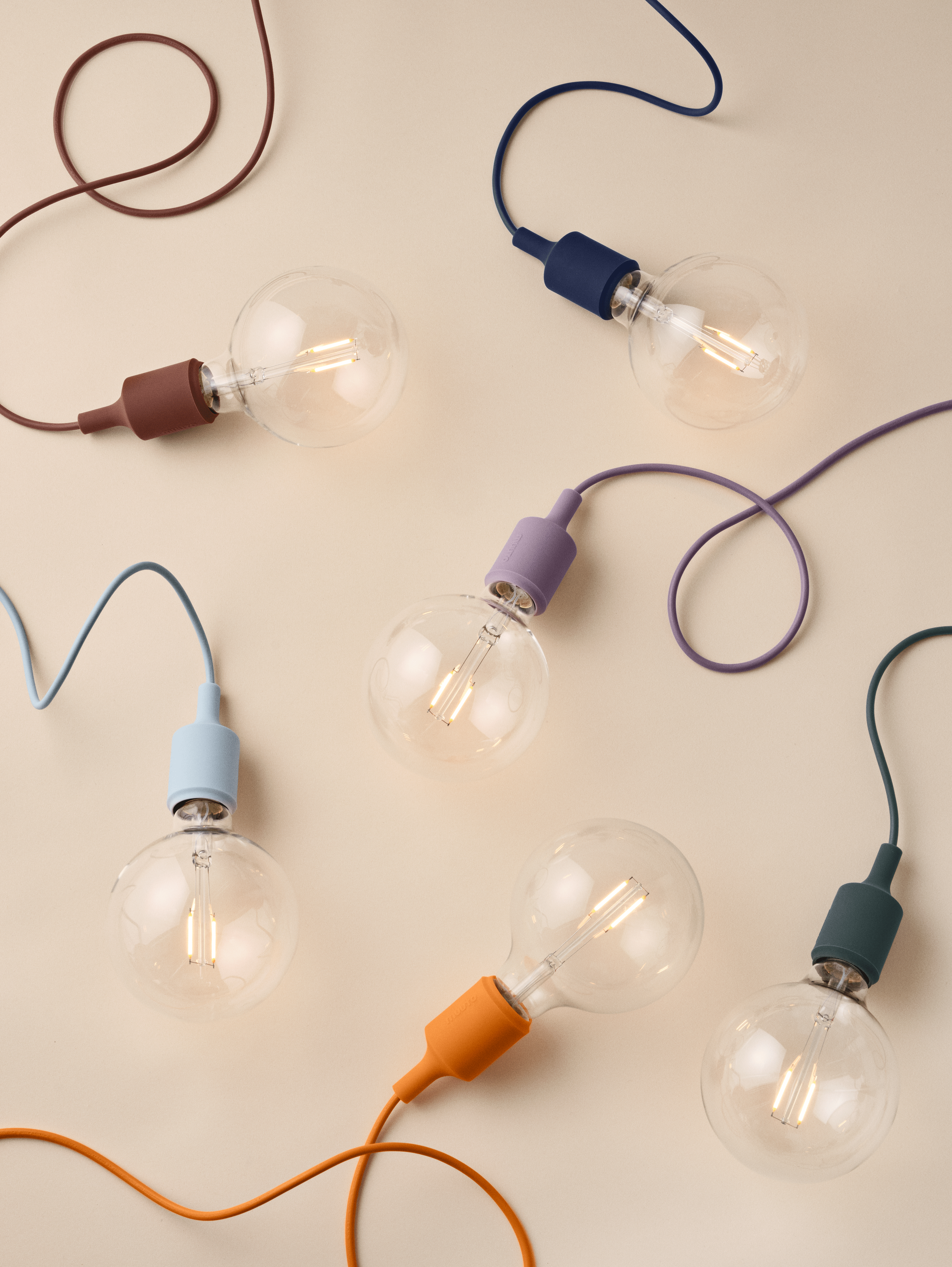E27 white pendant lamp