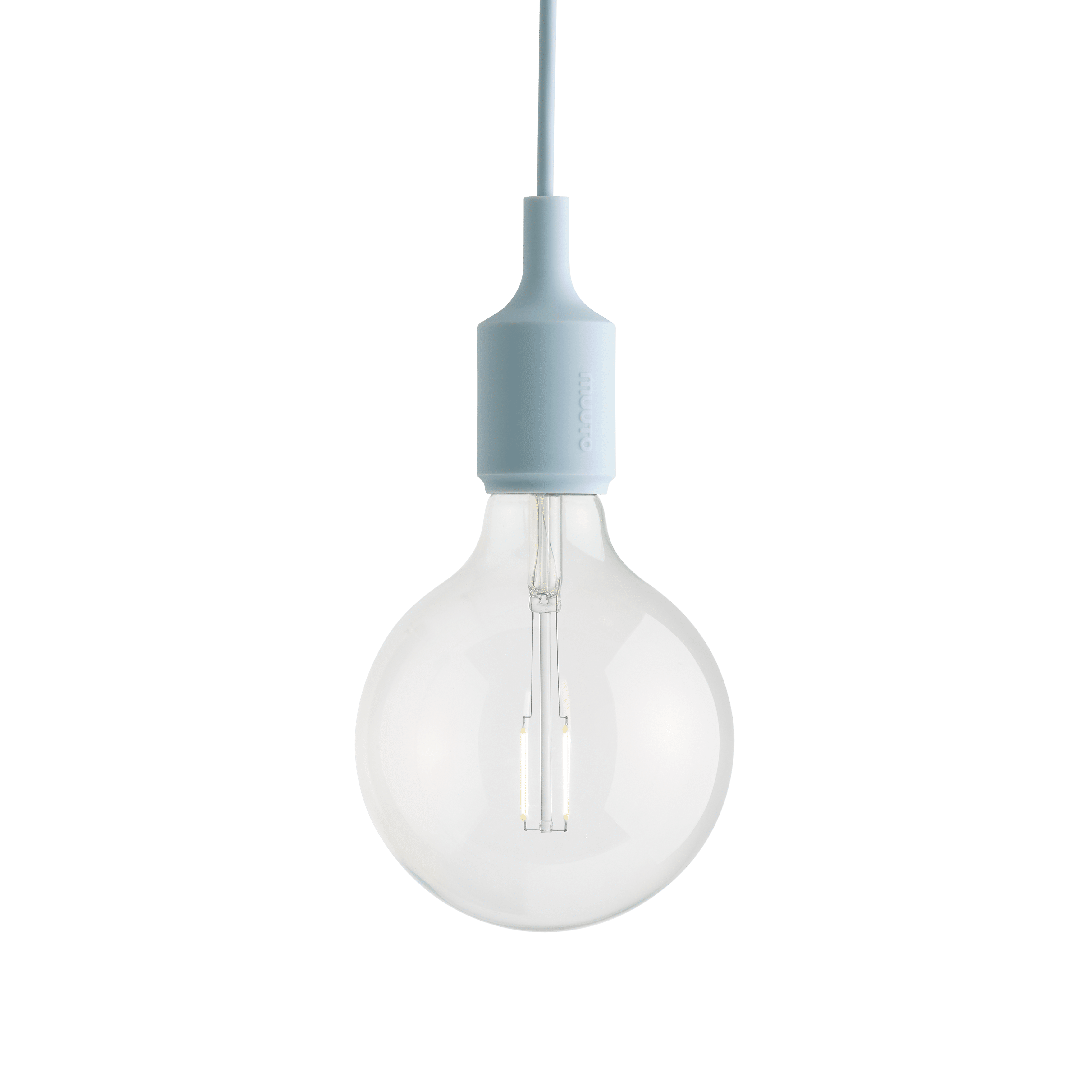 E27 light blue pendant lamp