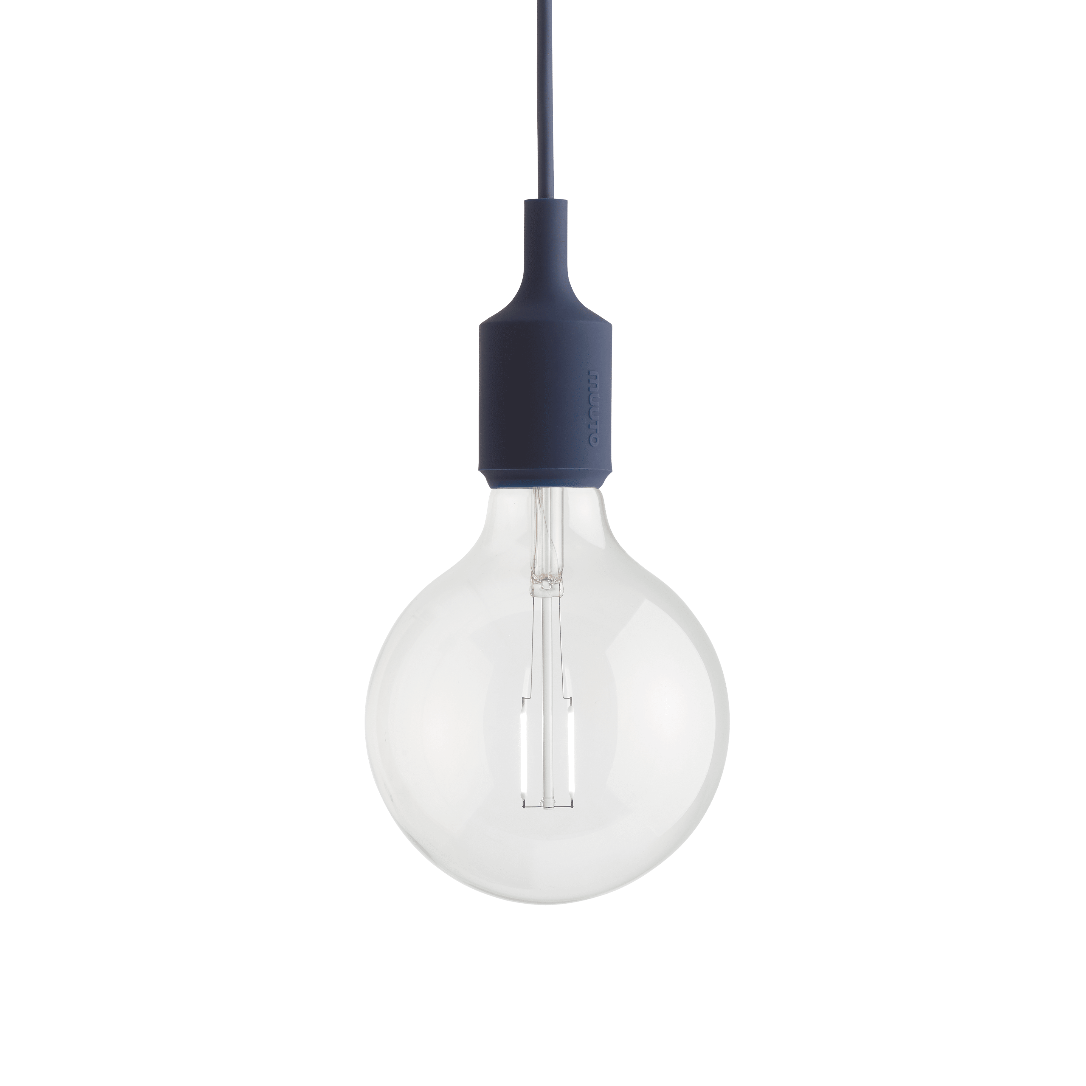 E27 navy blue pendant lamp