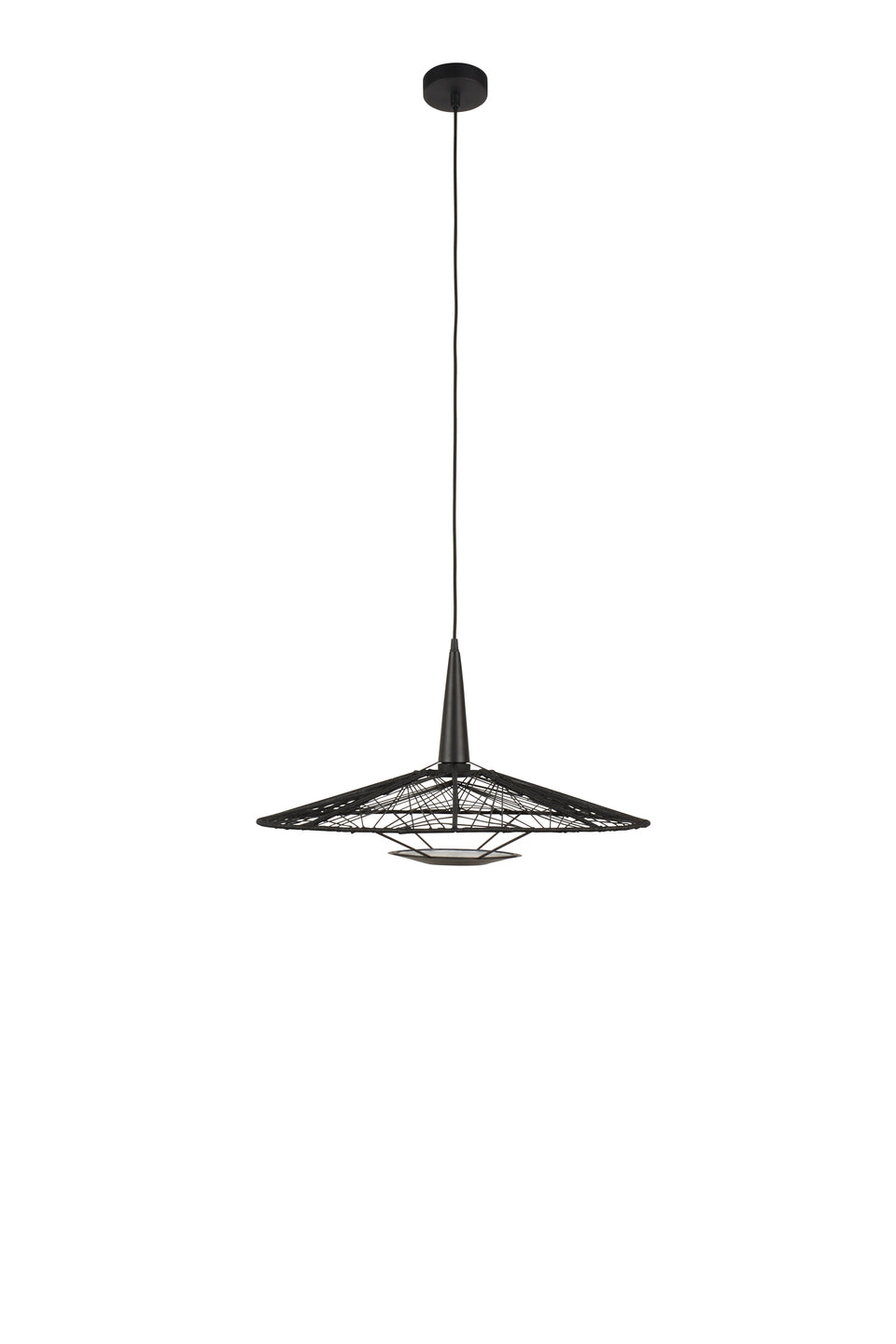 Carpa black hanging lamp