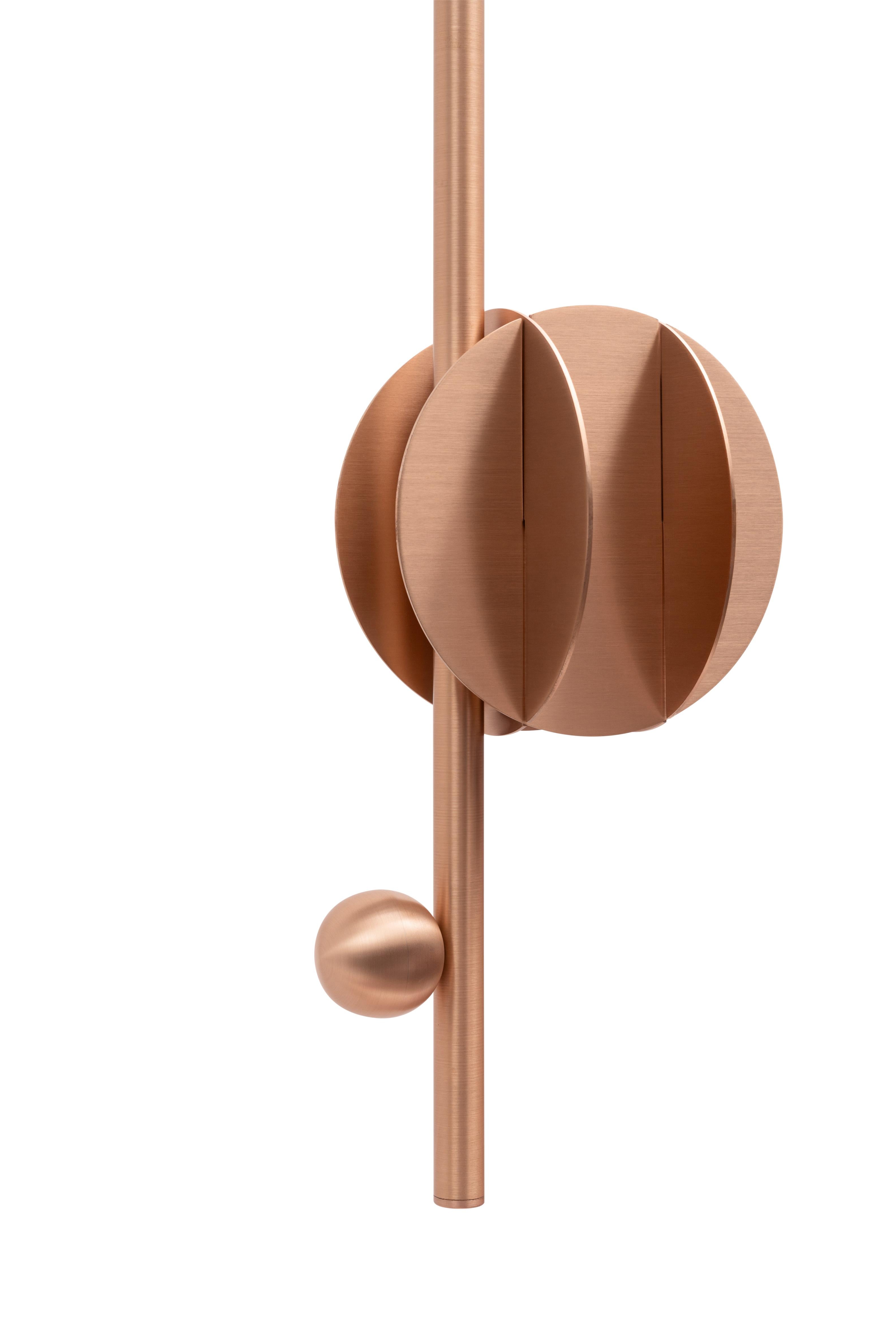 Hanging Lamp EL VERTICAL Copper