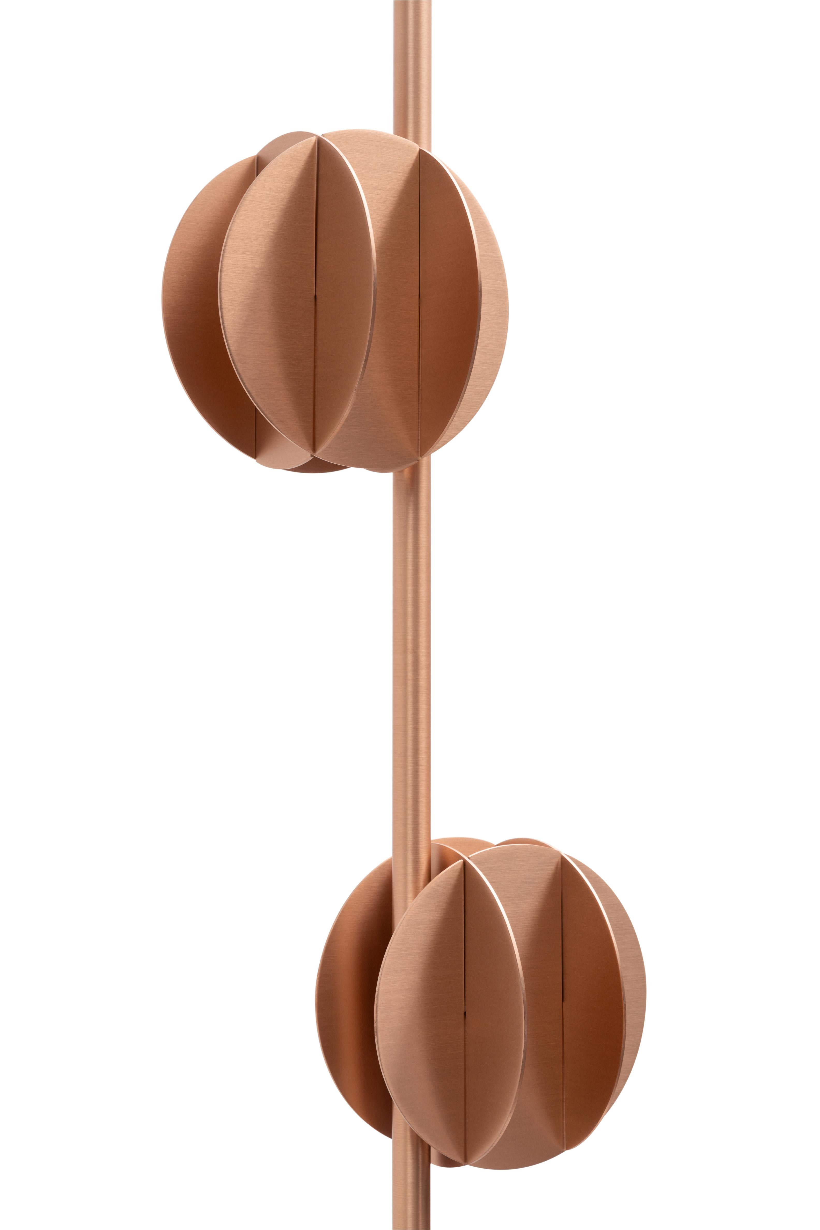 Hanging Lamp EL VERTICAL Copper
