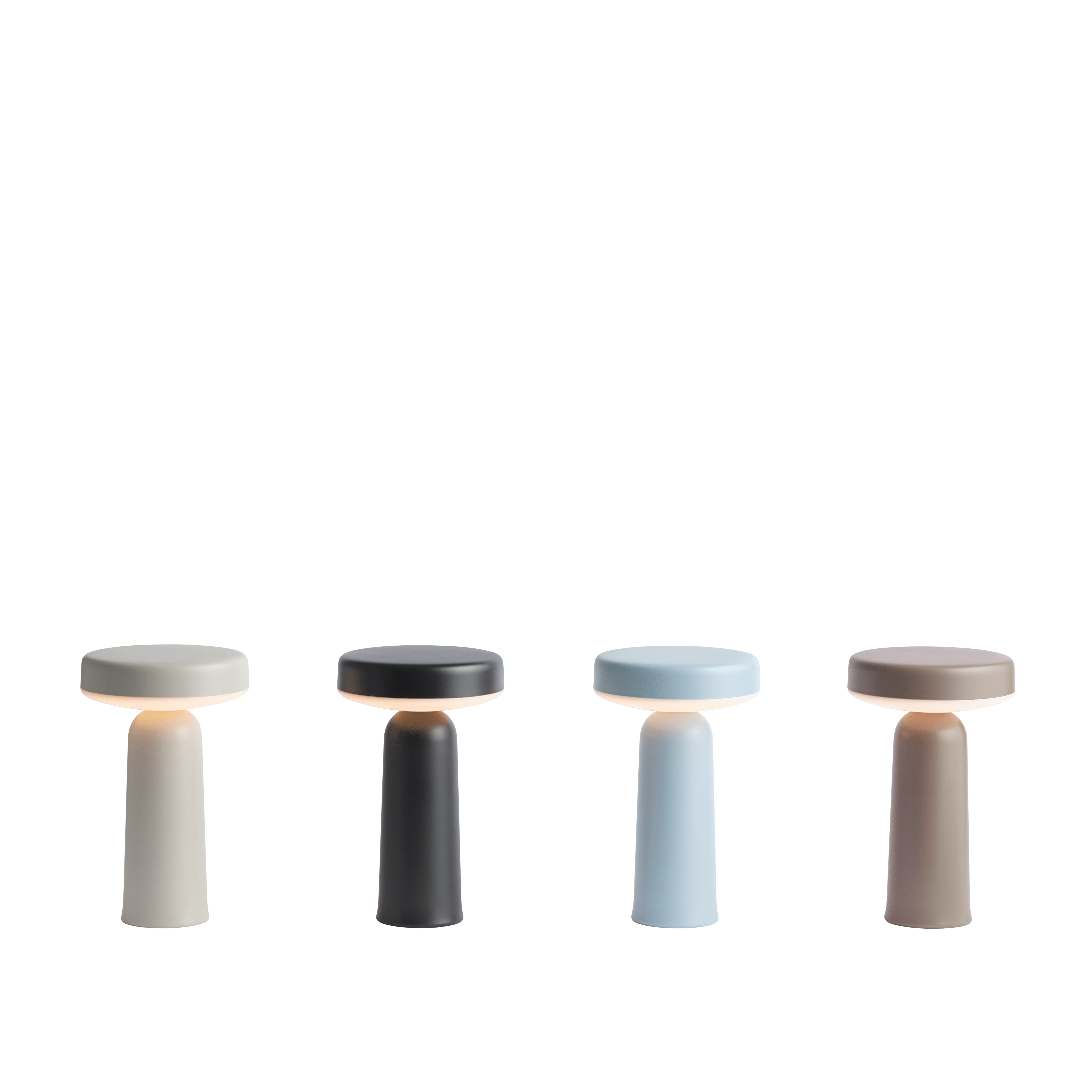 Portable outdoor lamp EASE blue