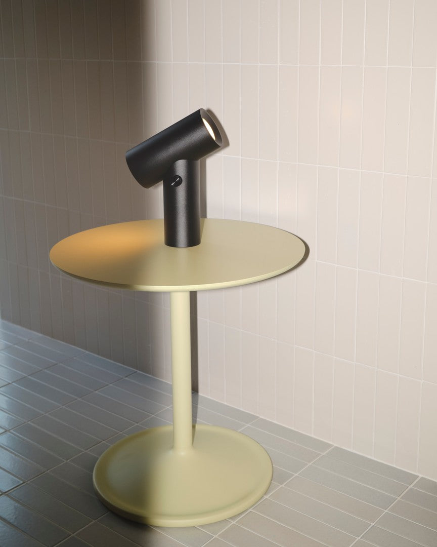 SOFT Side Table in Beige-Green