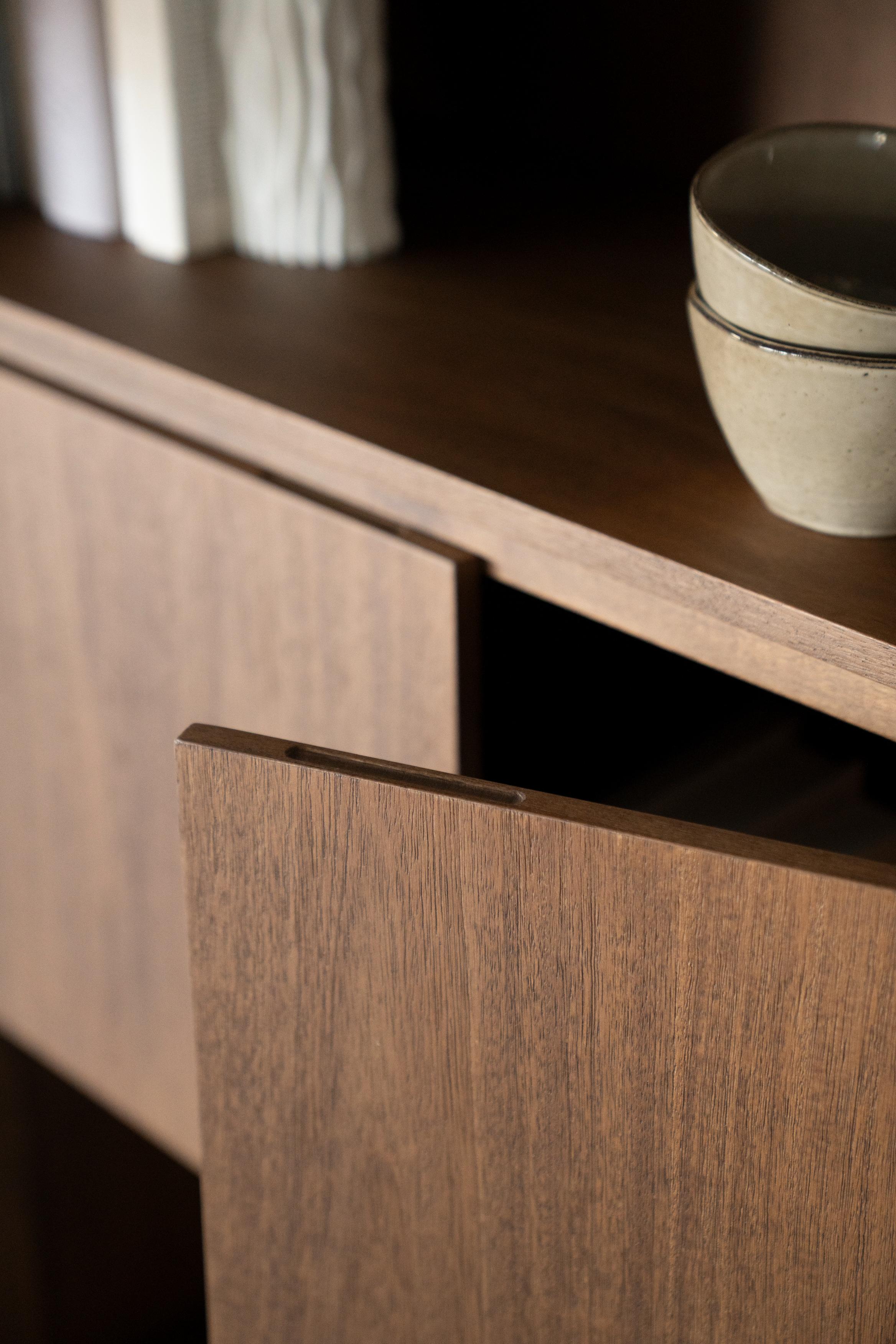 Regal EDWARD Mango-Holz