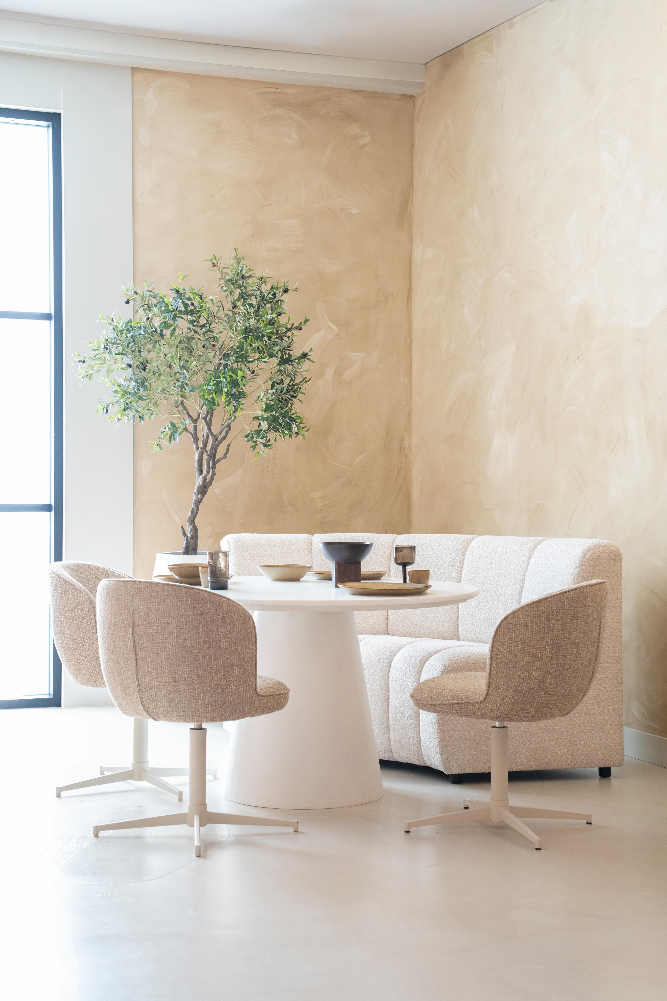 Runder Tisch ELIN weiß