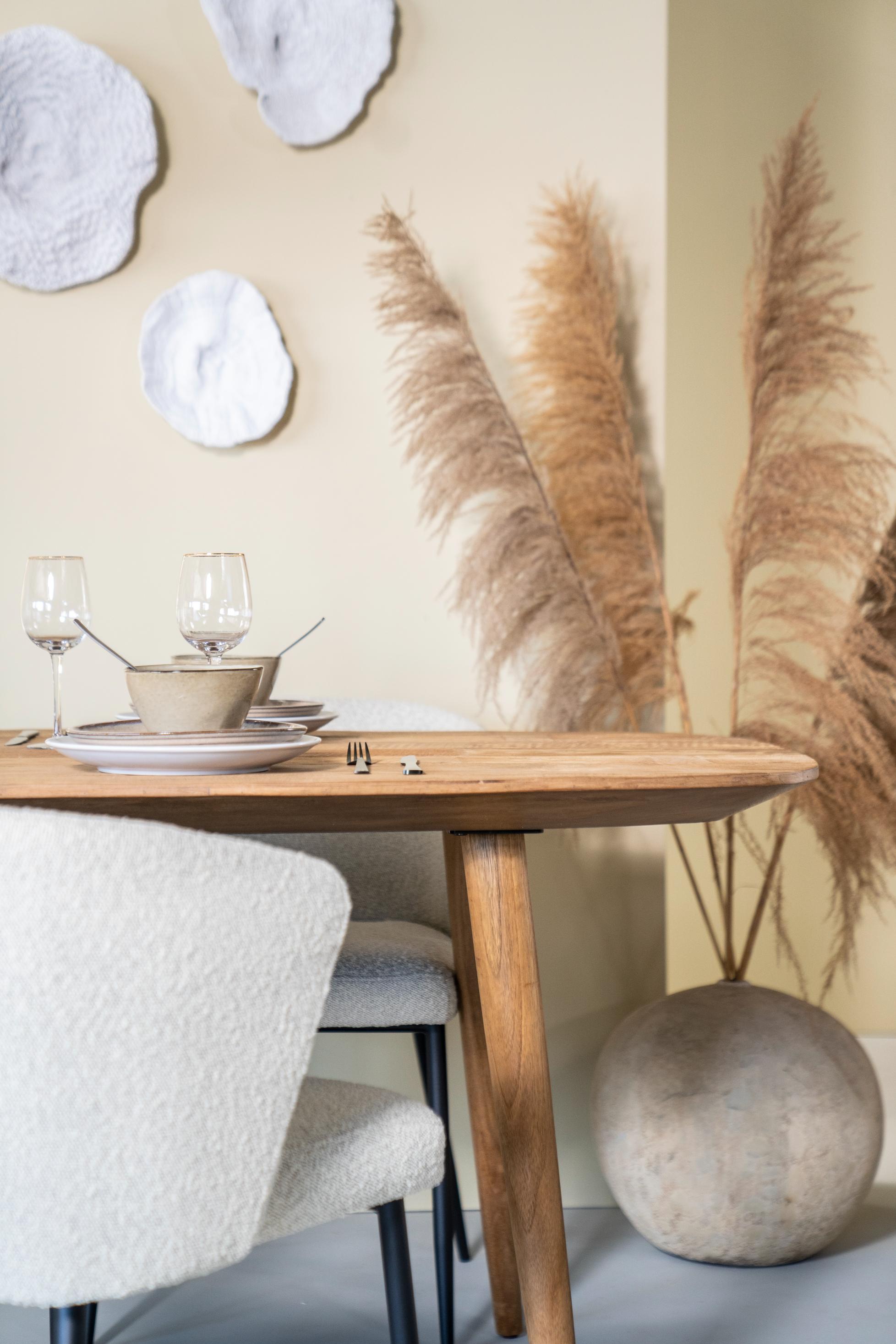 TABASSUM teak wood table