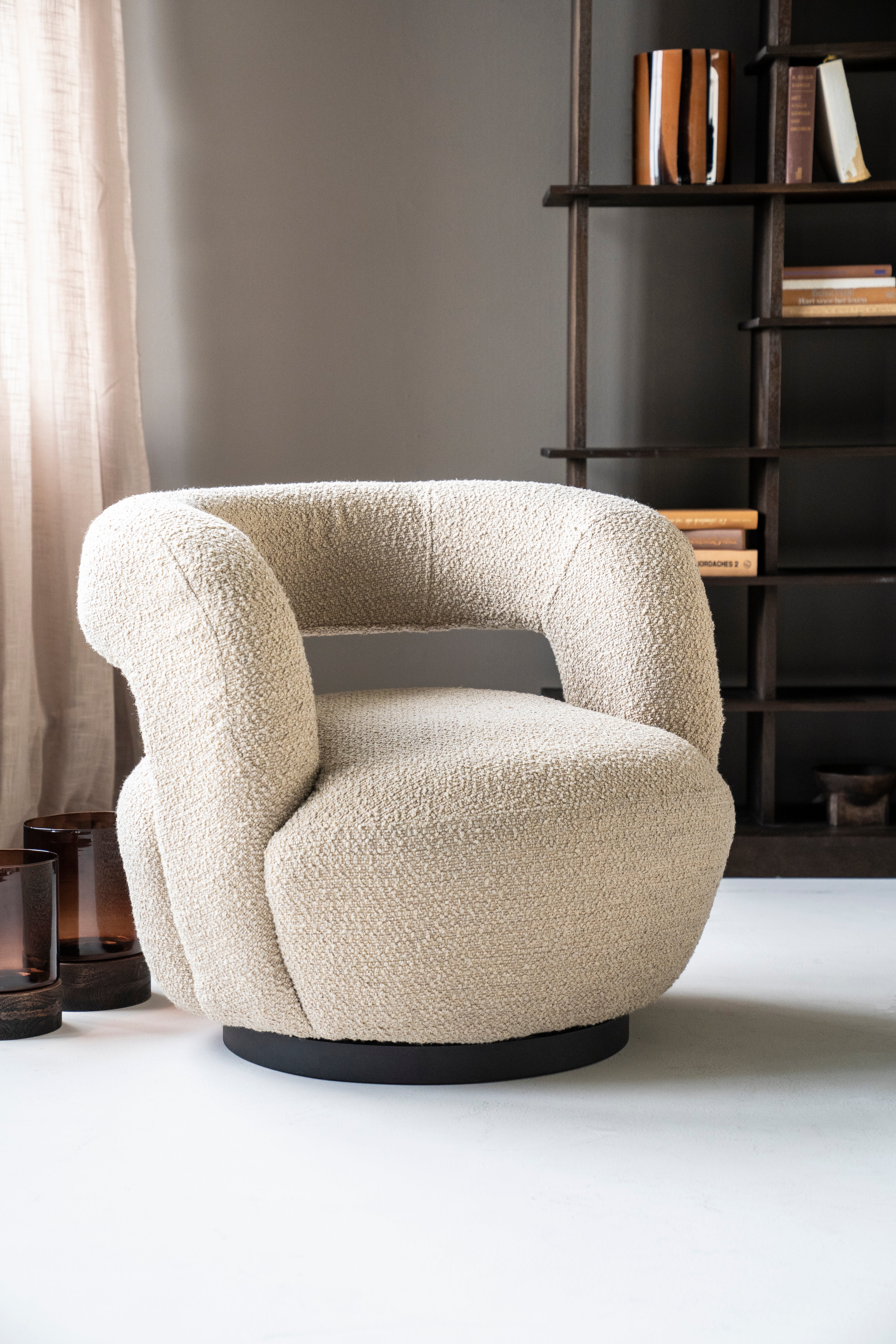 SHARON beige armchair