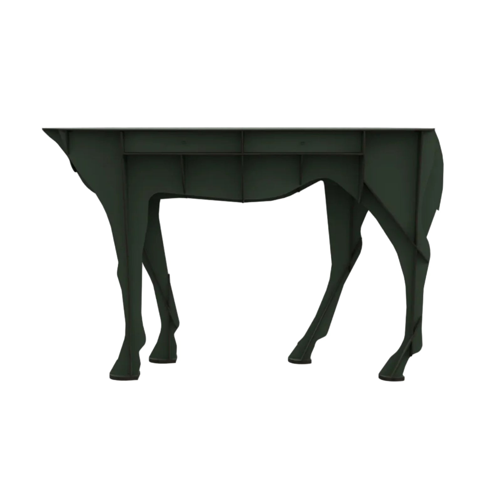 ÉLISÉE Console in Dark Green