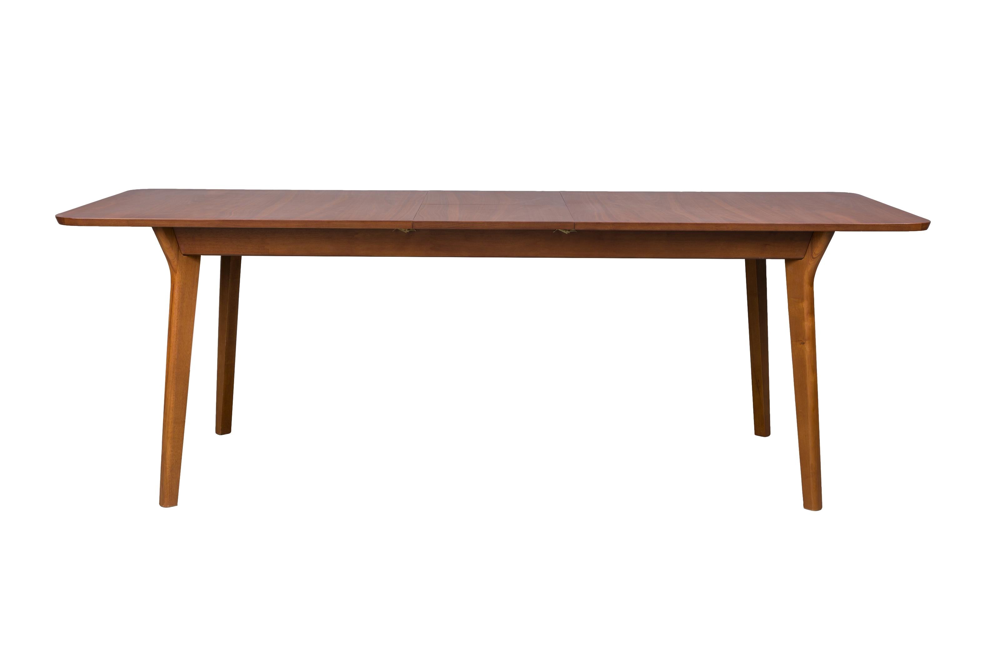 Extendable table ELLEN walnut veneer