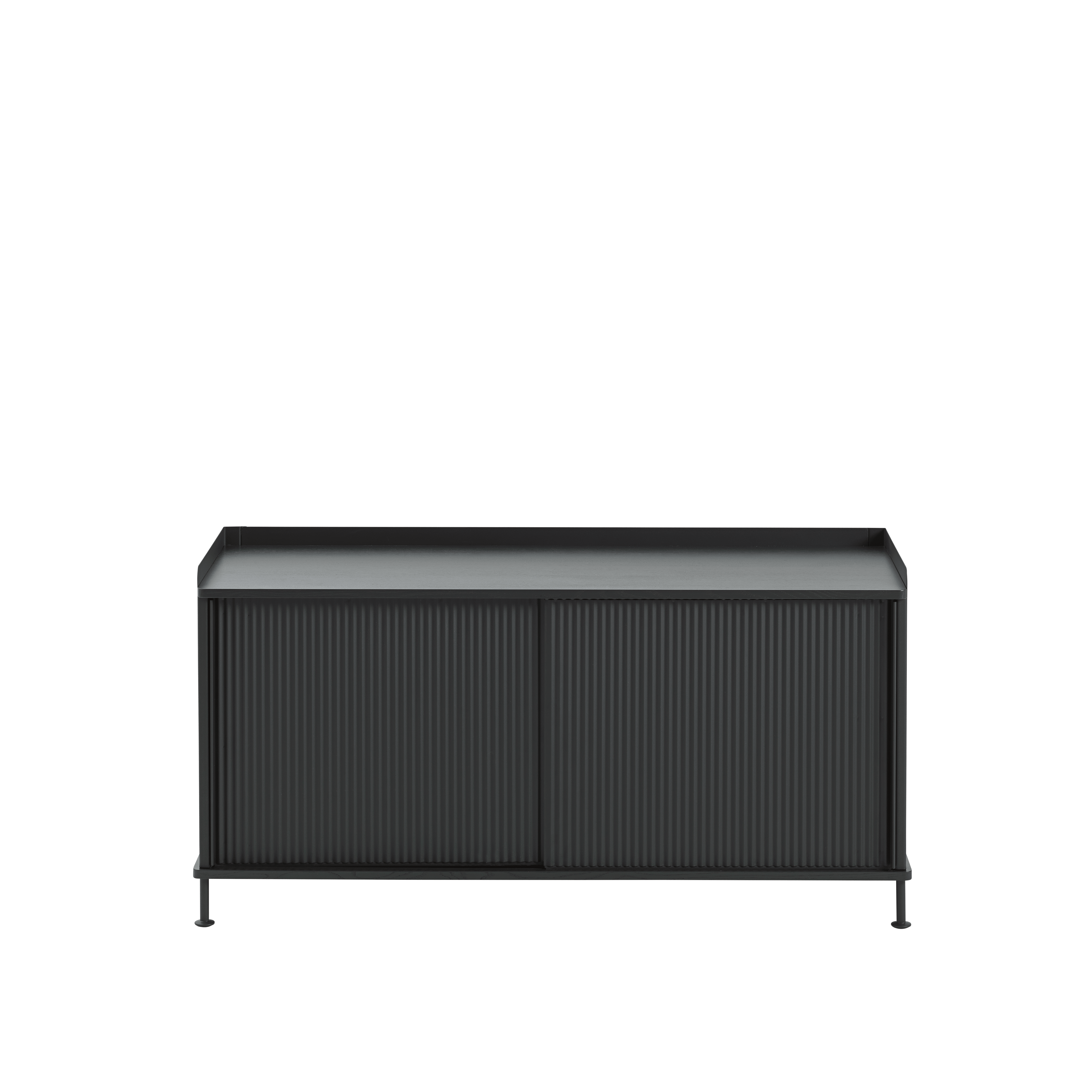 ENFOLD Chest of Drawers Black