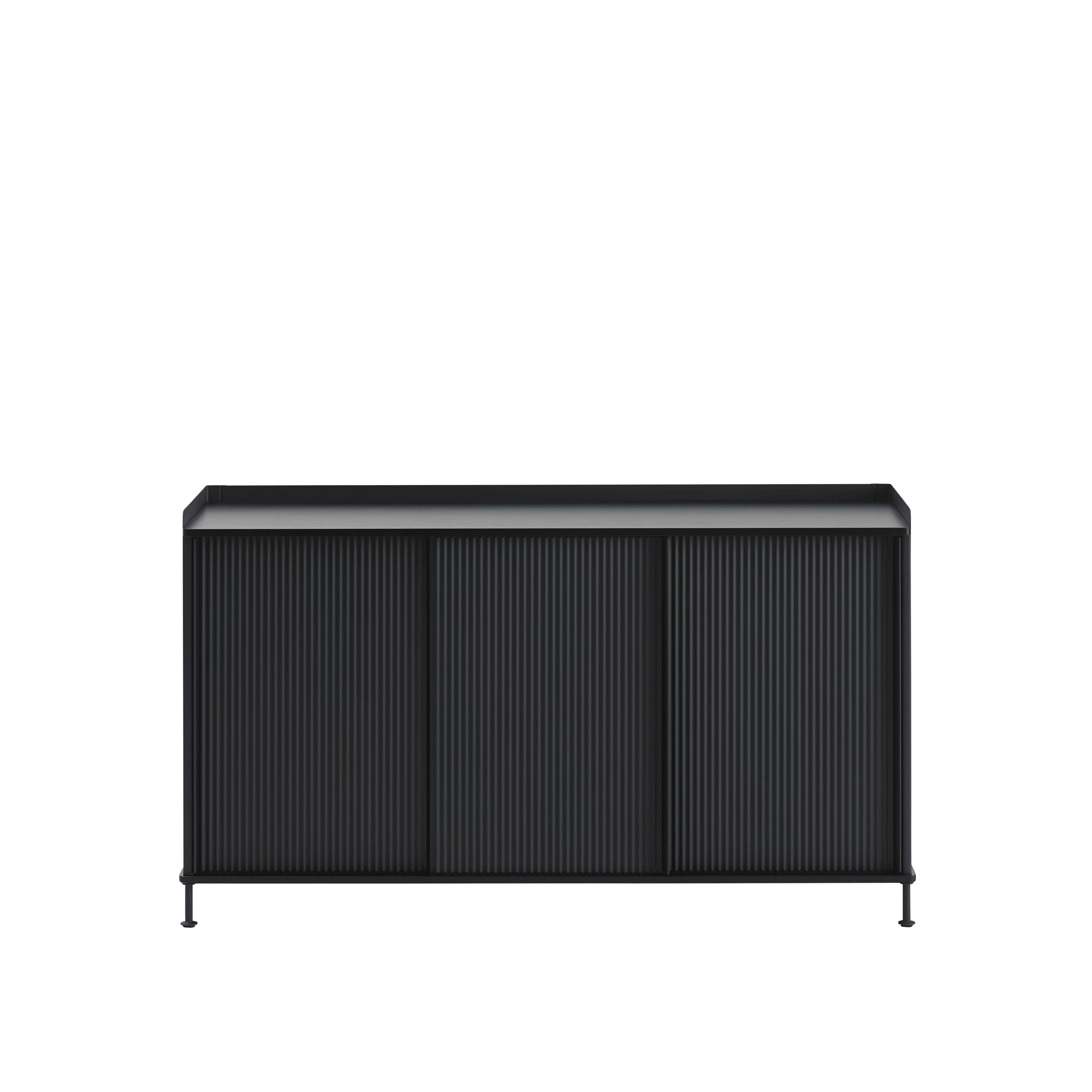 ENFOLD Chest of Drawers Black