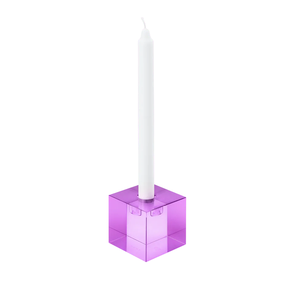 OTTO Purple Candle Holder