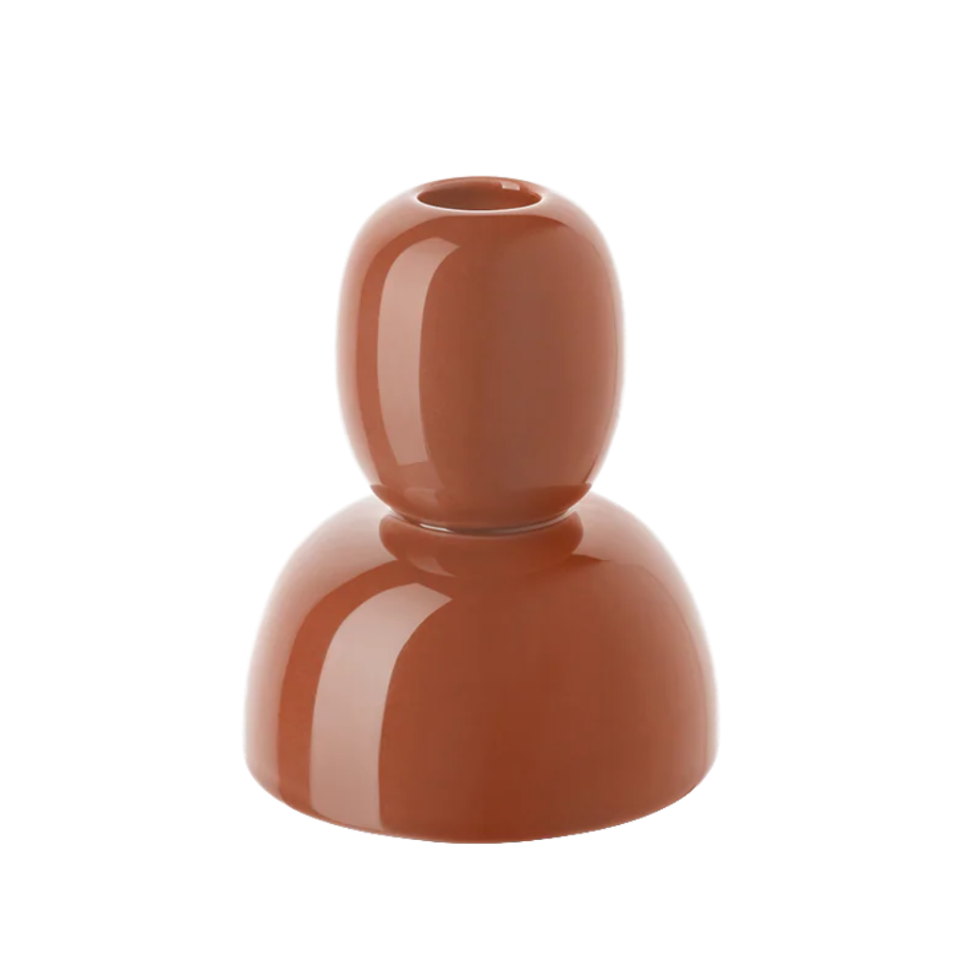 Kerzenhalter KOBUS braun