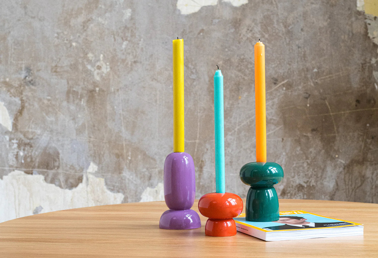 KOBUS Pink Candle Holder