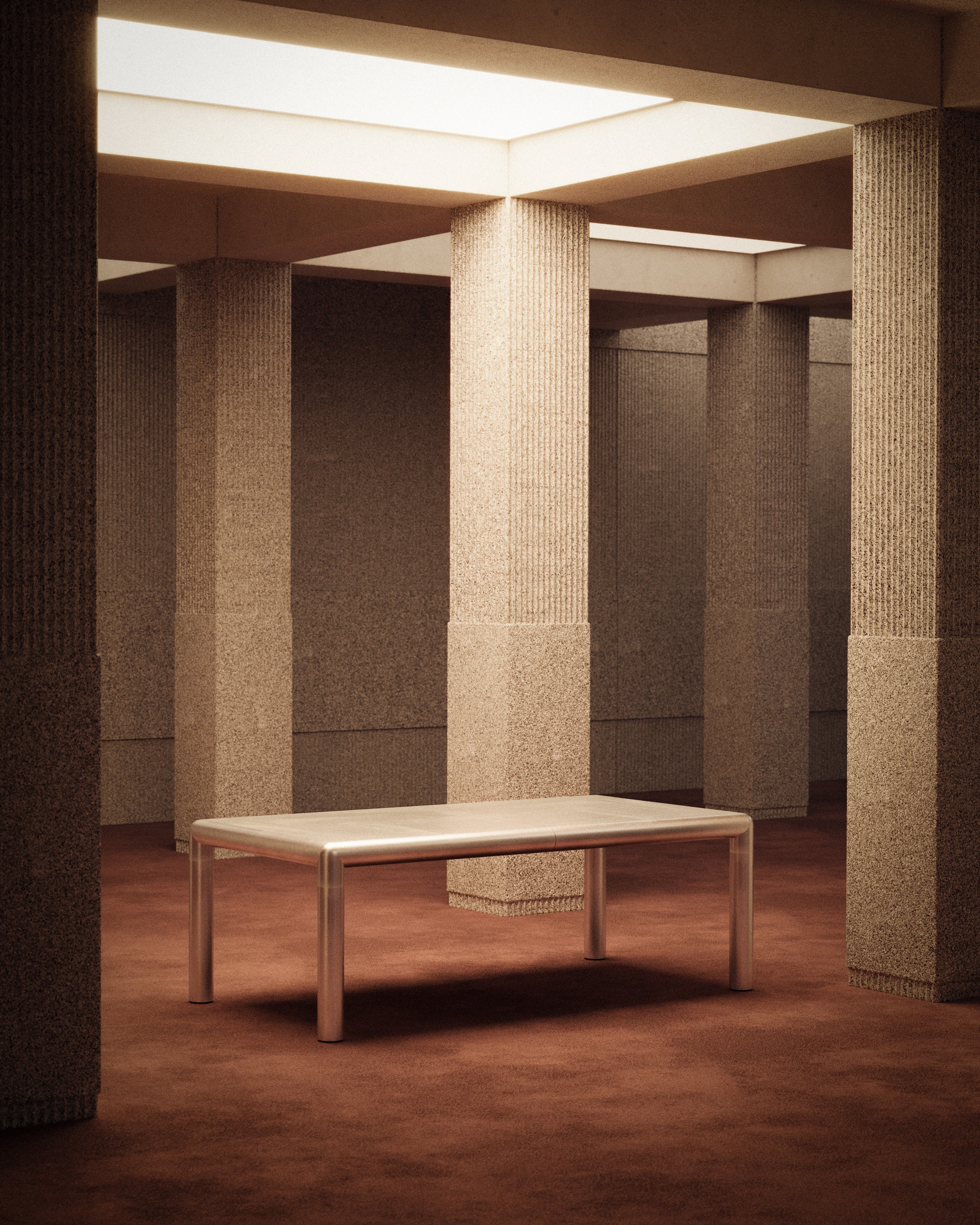 CUBIO aluminum table