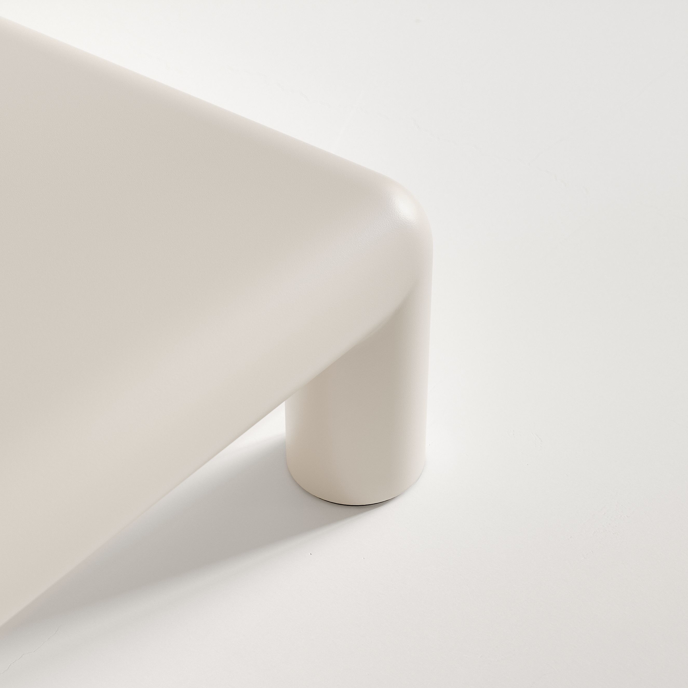 CUBIO light beige coffee table