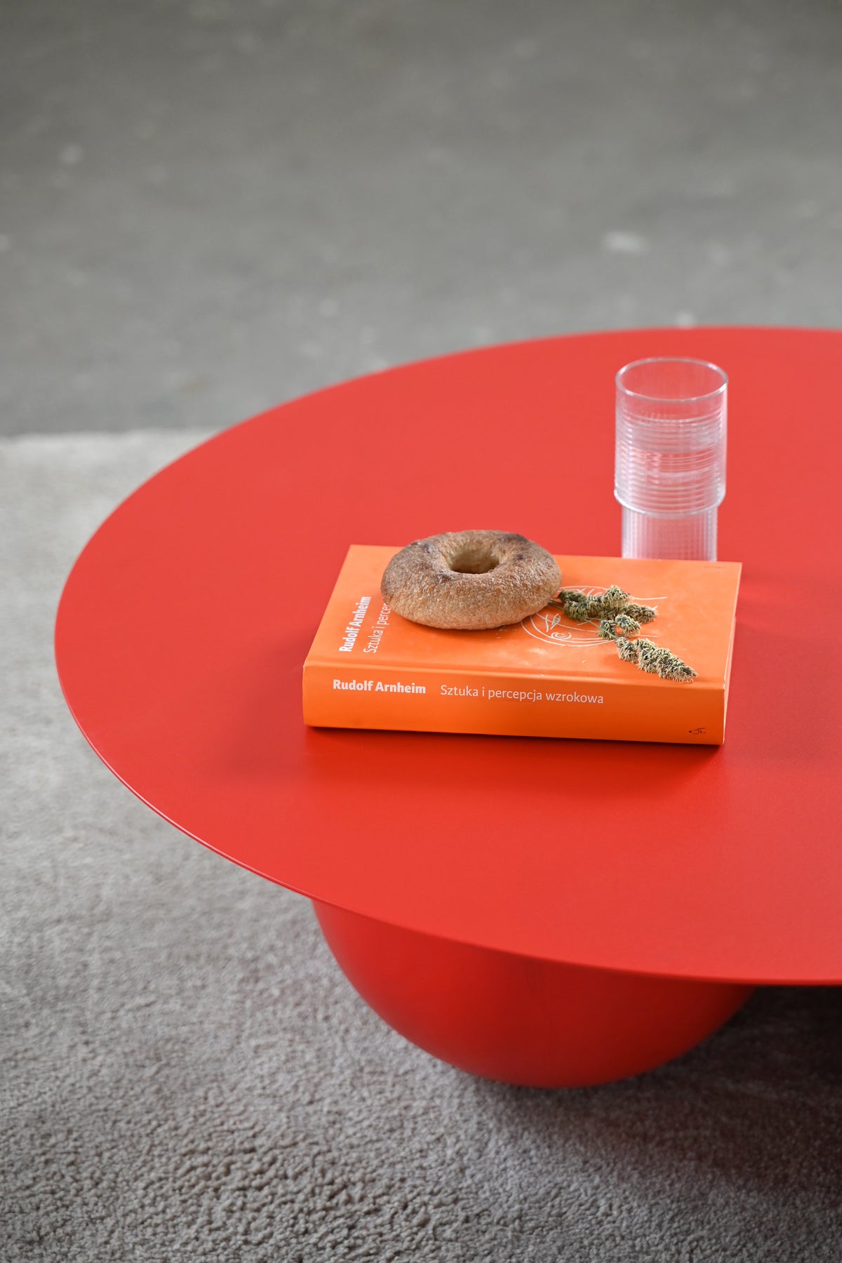 FUKU Coffee Table in Steel and Wood