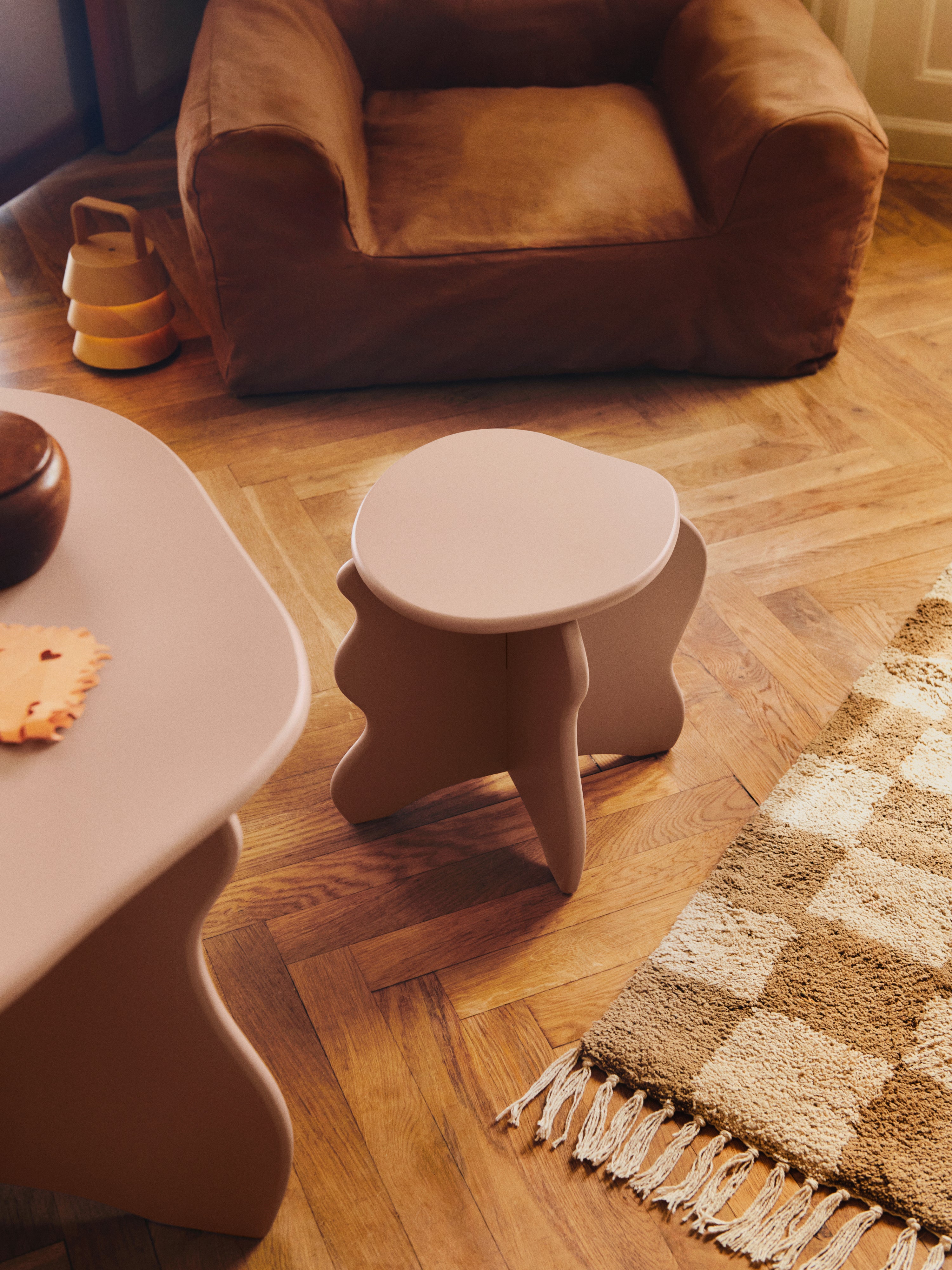 SLOPE Pink Children's Stool