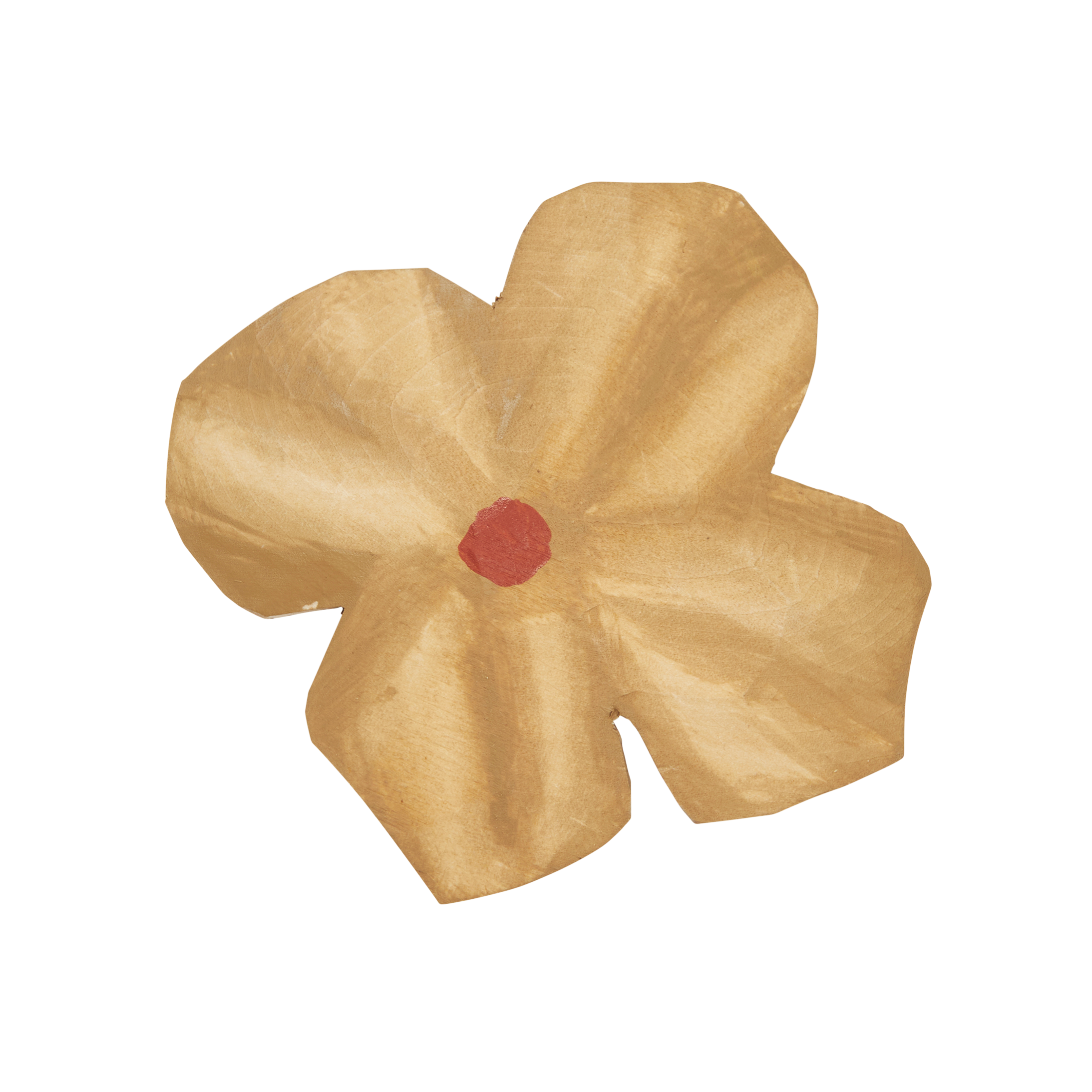 POESIE beige coat rack with red