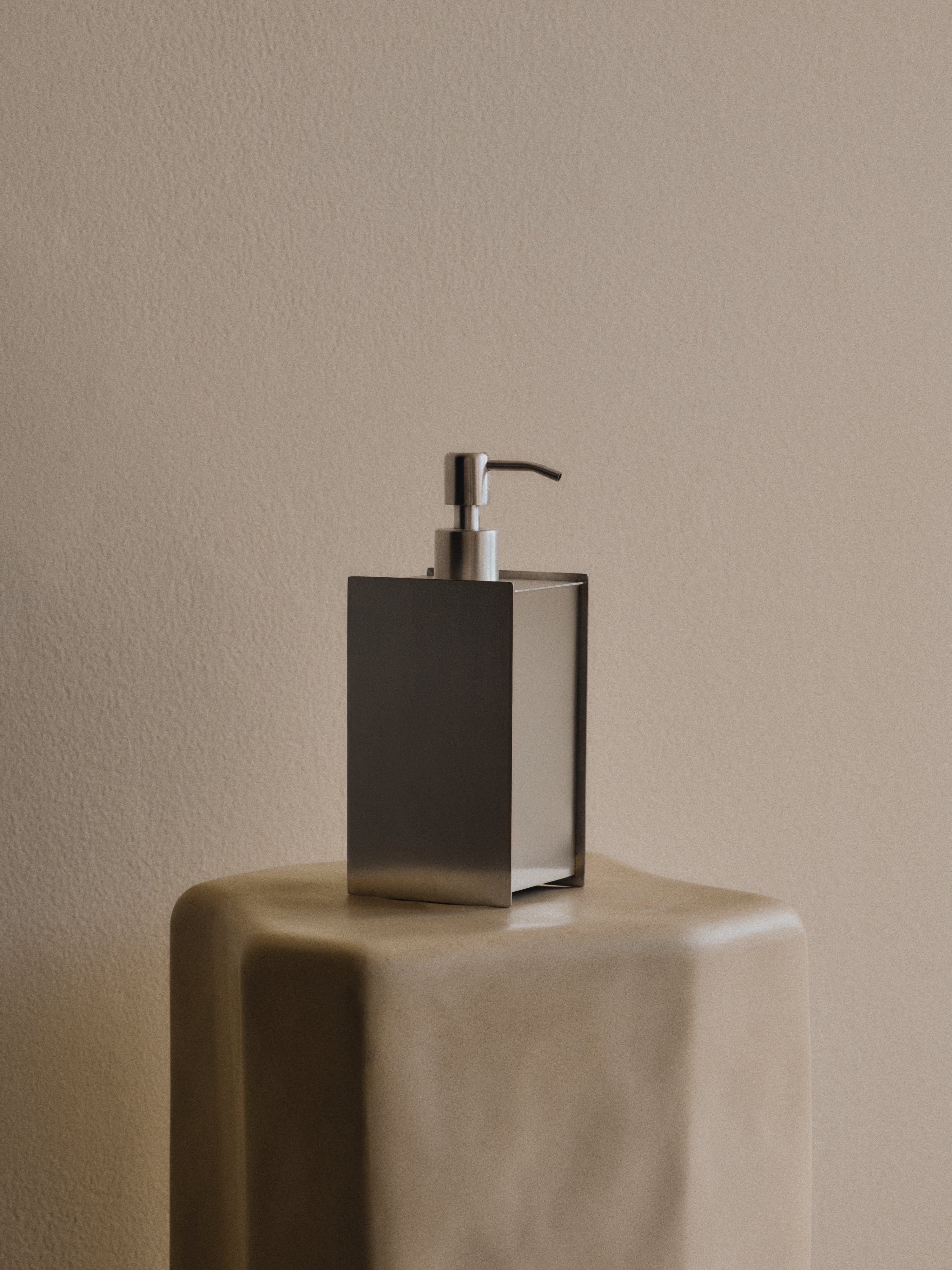 SAMA Brushed Steel Soap Dispenser
