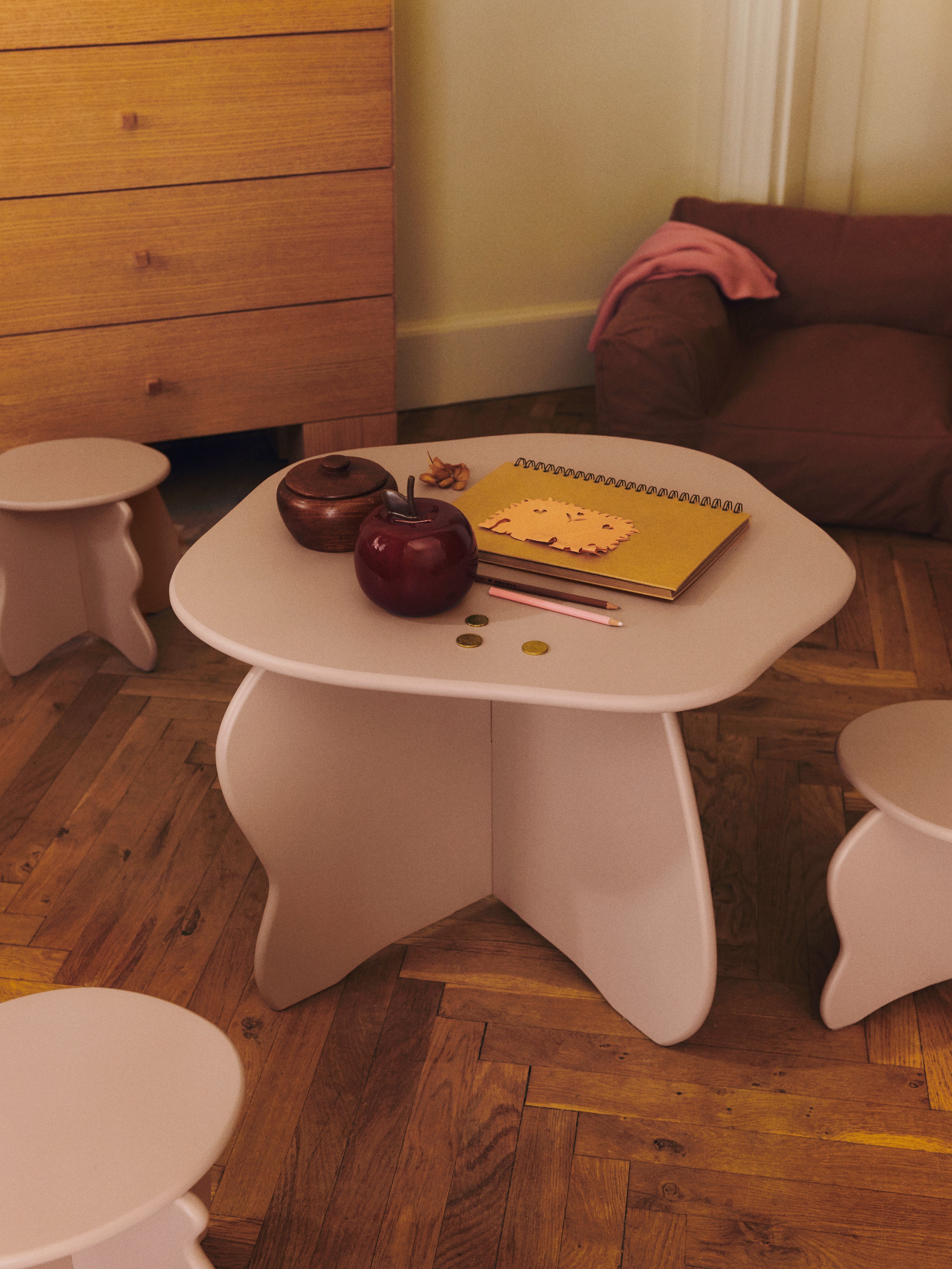 SLOPE Pink Children's Stool