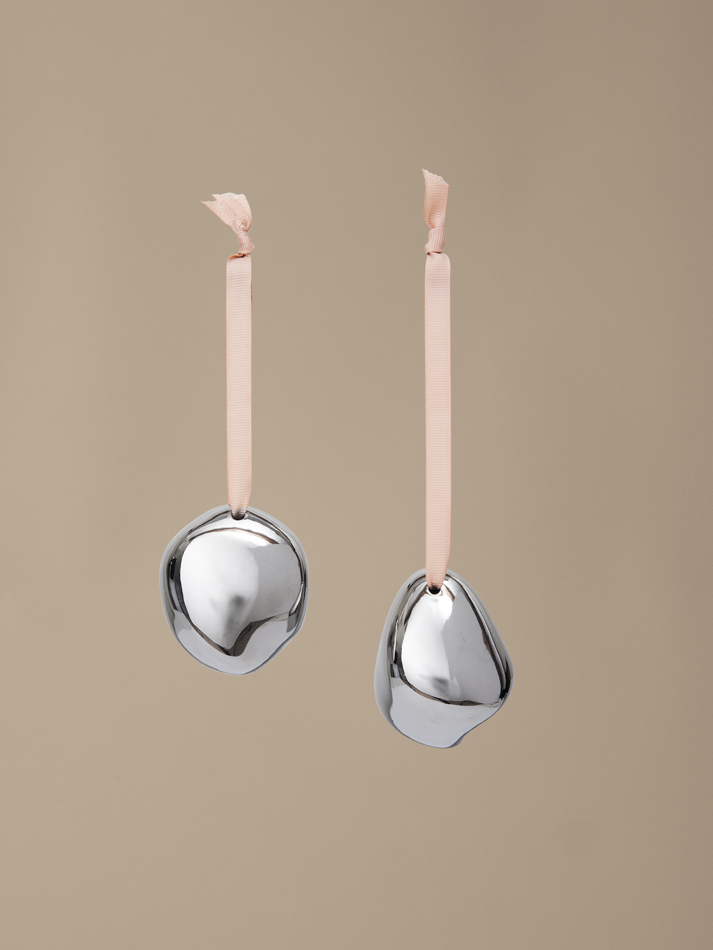 Set von Weihnachtsbaumdekorationen BELLURE silber [Klaudia] [Amelia spr]