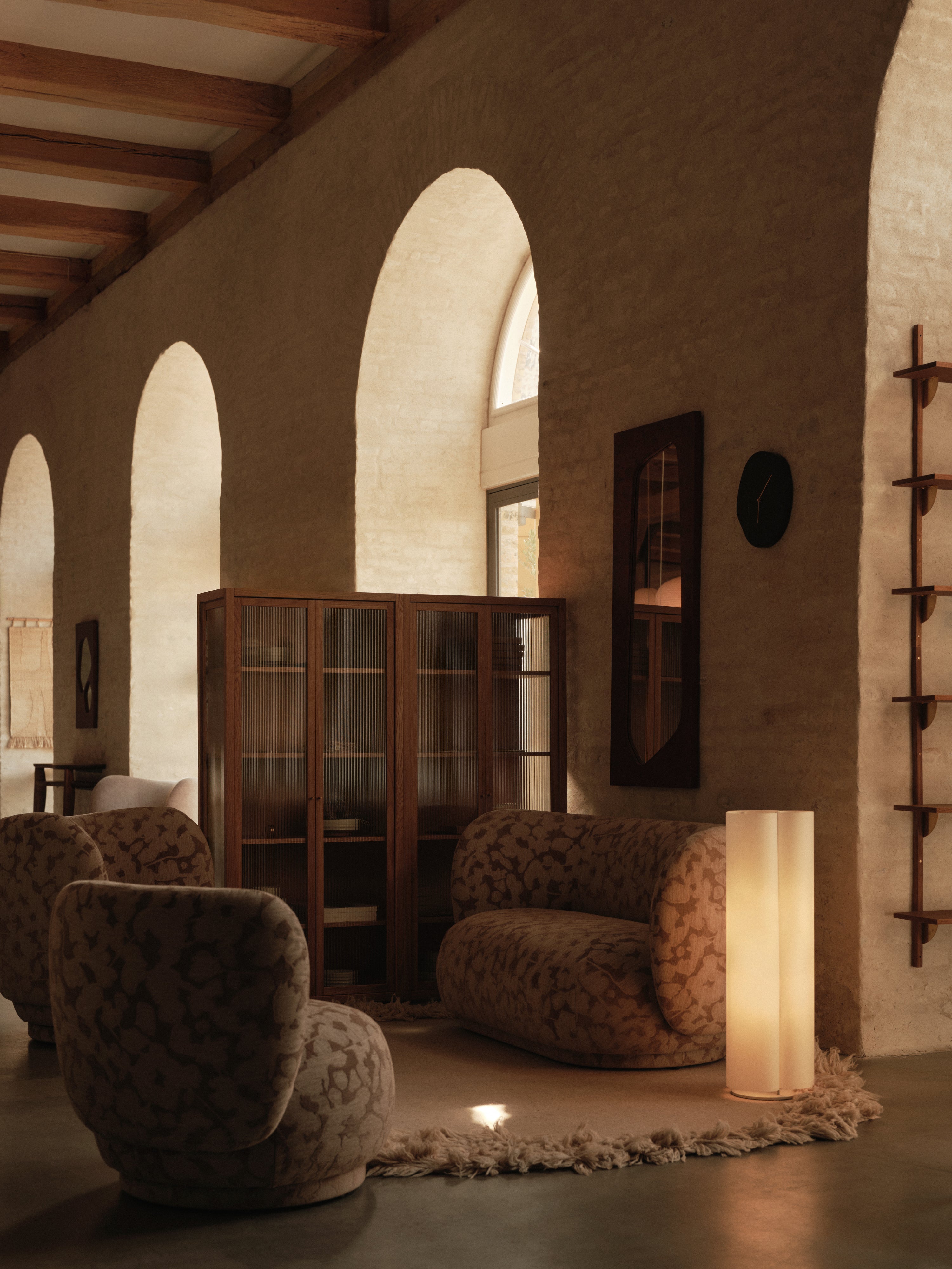 BOE floor lamp white